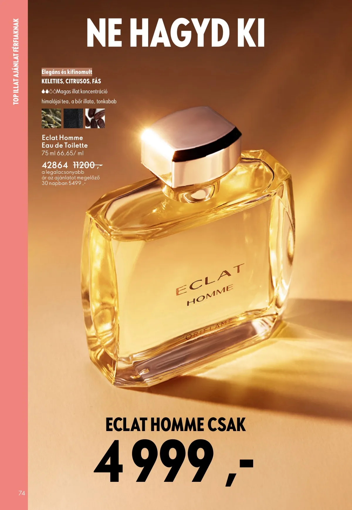 Oriflame akciós újság 10.22–11.11 – 74. oldal