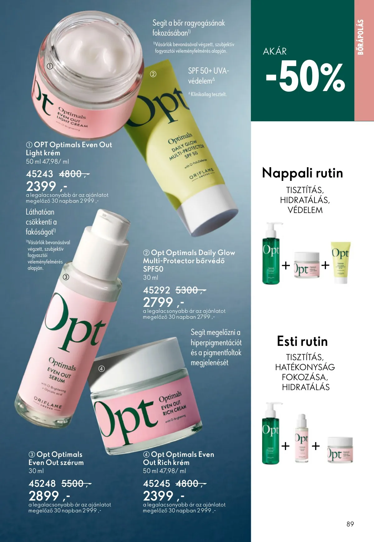 Oriflame akciós újság 10.22–11.11 – 89. oldal