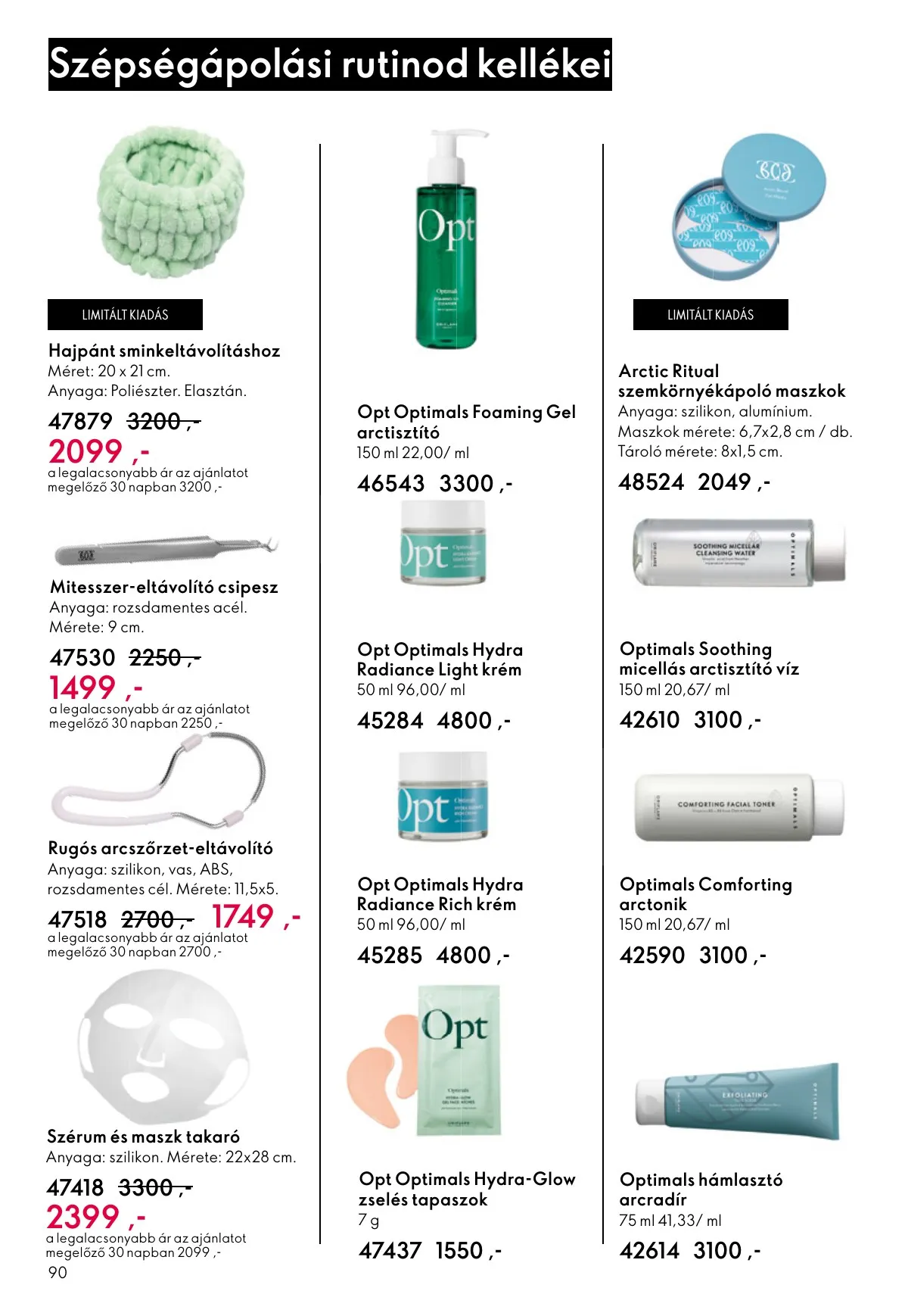 Oriflame akciós újság 10.22–11.11 – 90. oldal