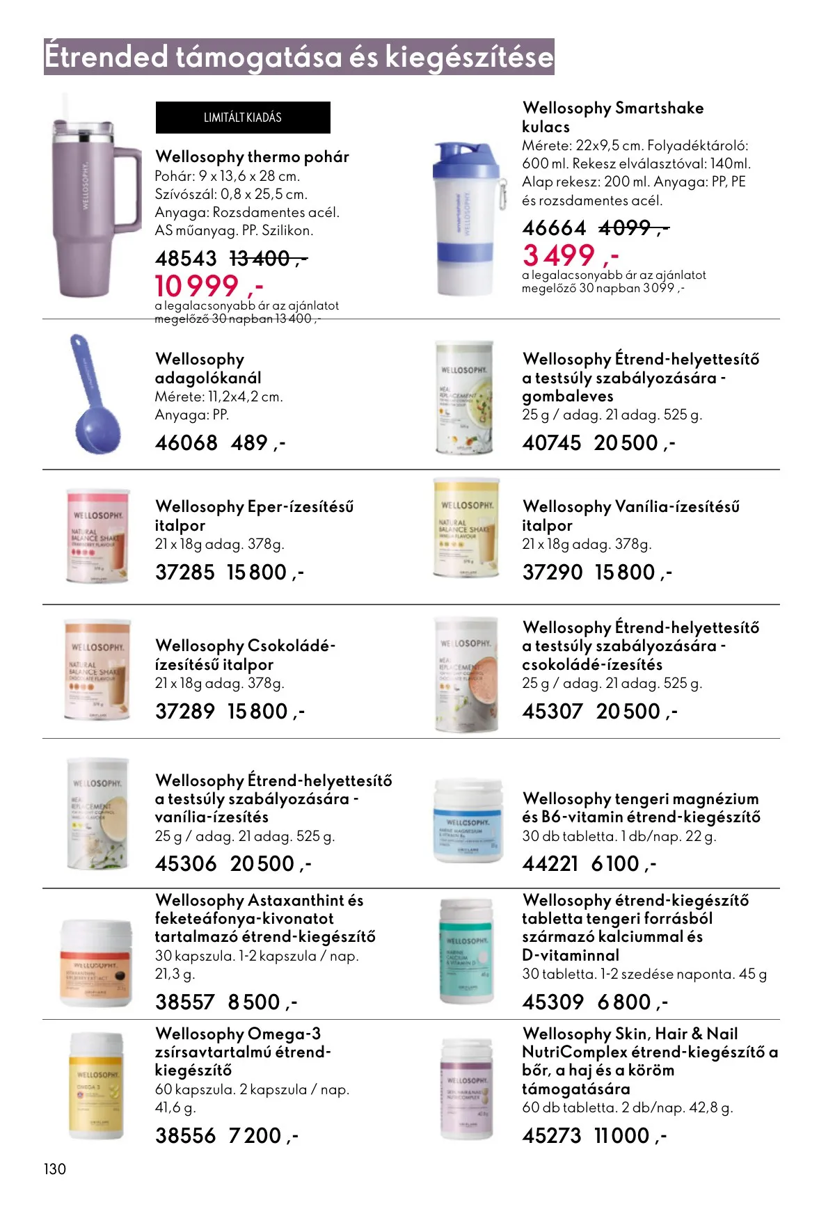 Oriflame akciós újság 11.12–12.02 – 130. oldal