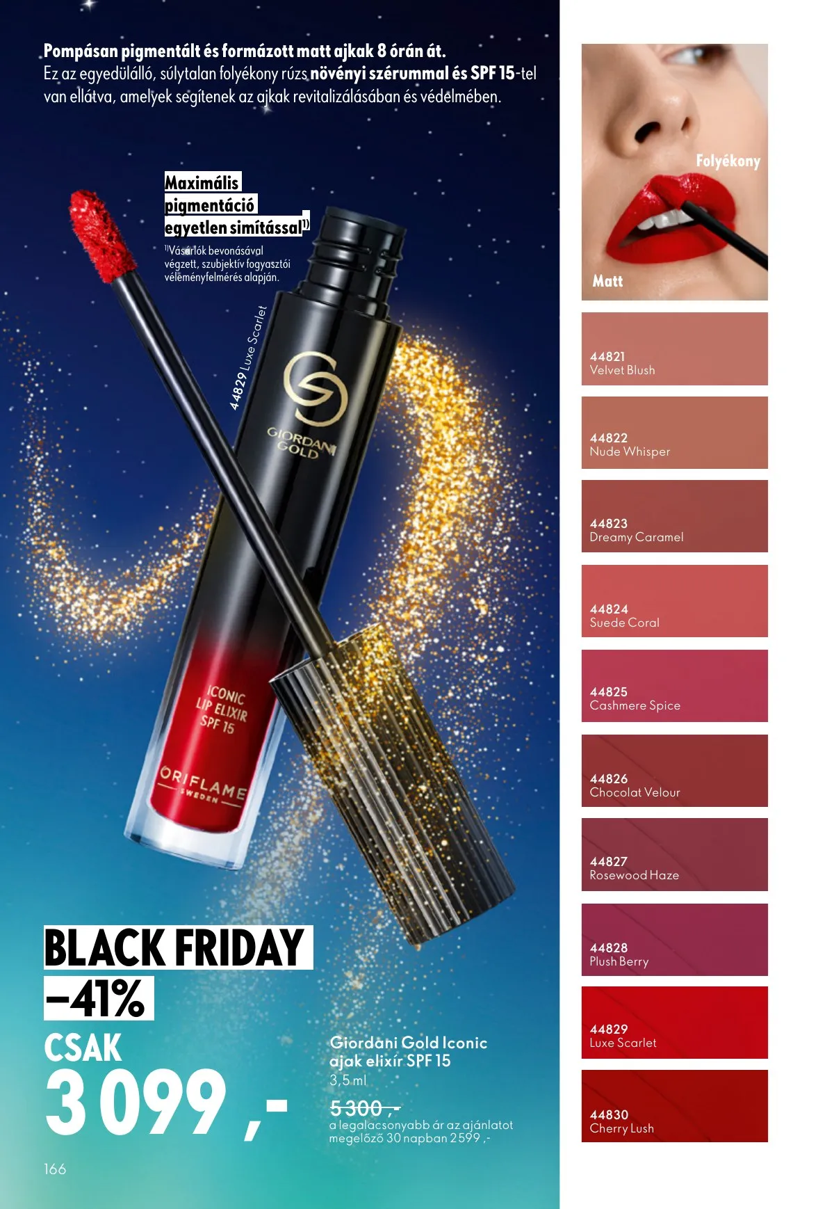 Oriflame akciós újság 11.12–12.02 – 166. oldal