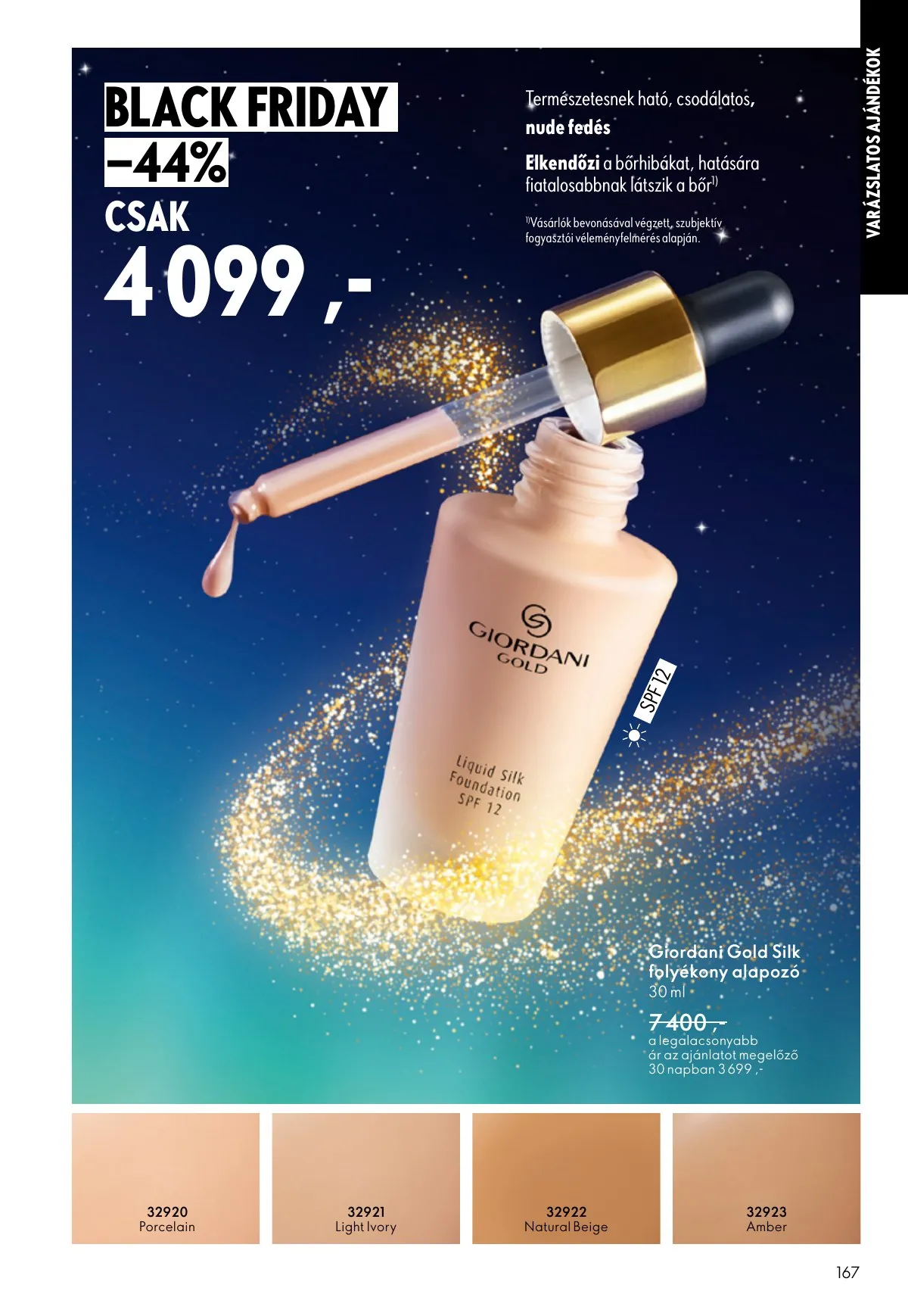 Oriflame akciós újság 11.12–12.02 – 167. oldal