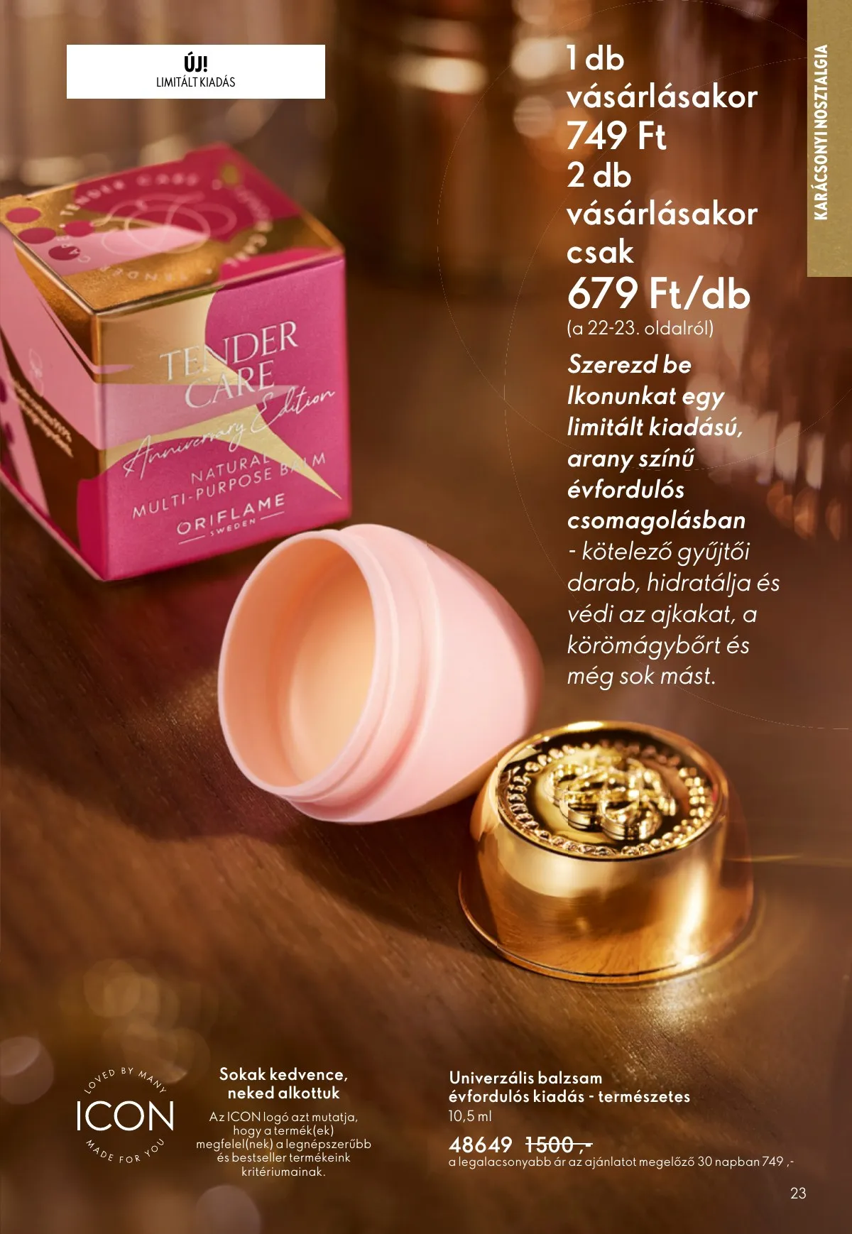 Oriflame akciós újság 11.12–12.02 – 23. oldal