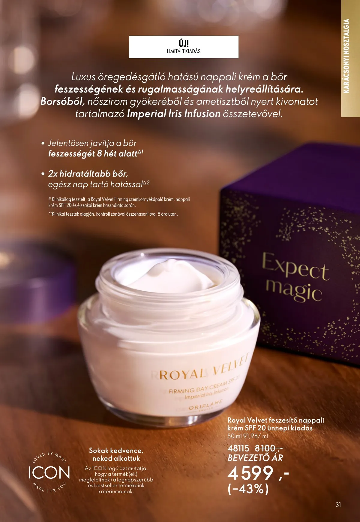Oriflame akciós újság 11.12–12.02 – 31. oldal
