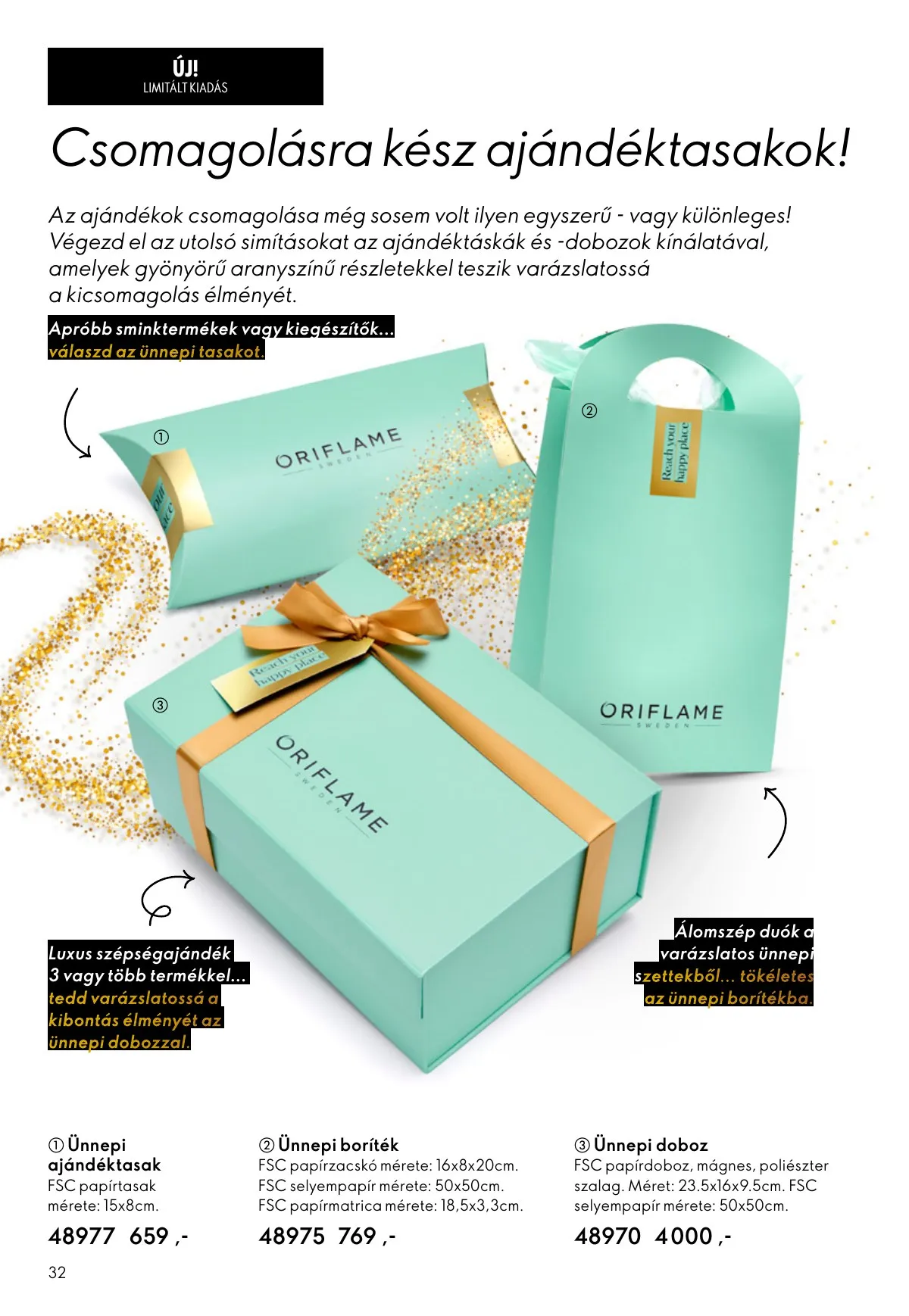 Oriflame akciós újság 11.12–12.02 – 32. oldal