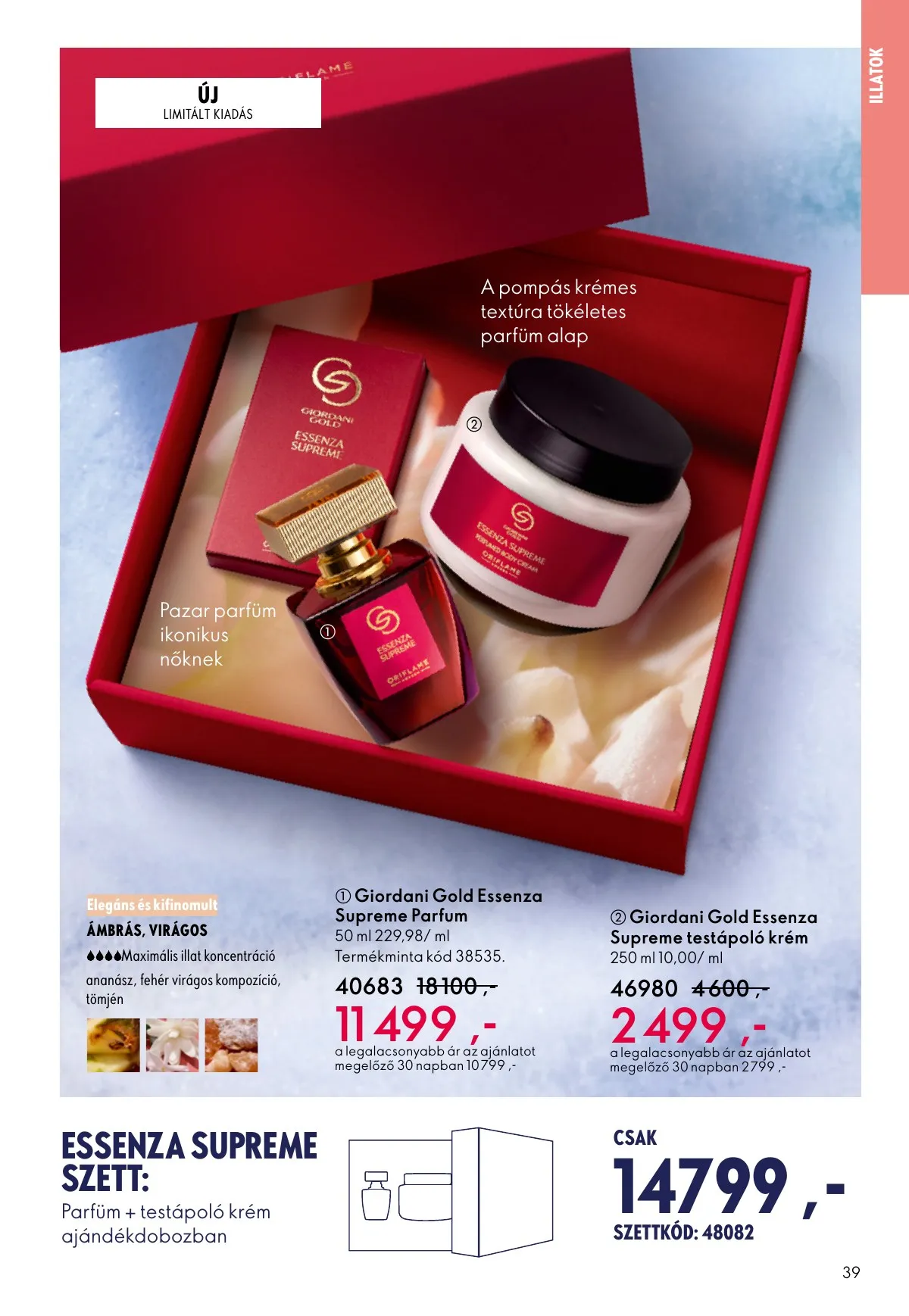 Oriflame akciós újság 11.12–12.02 – 39. oldal
