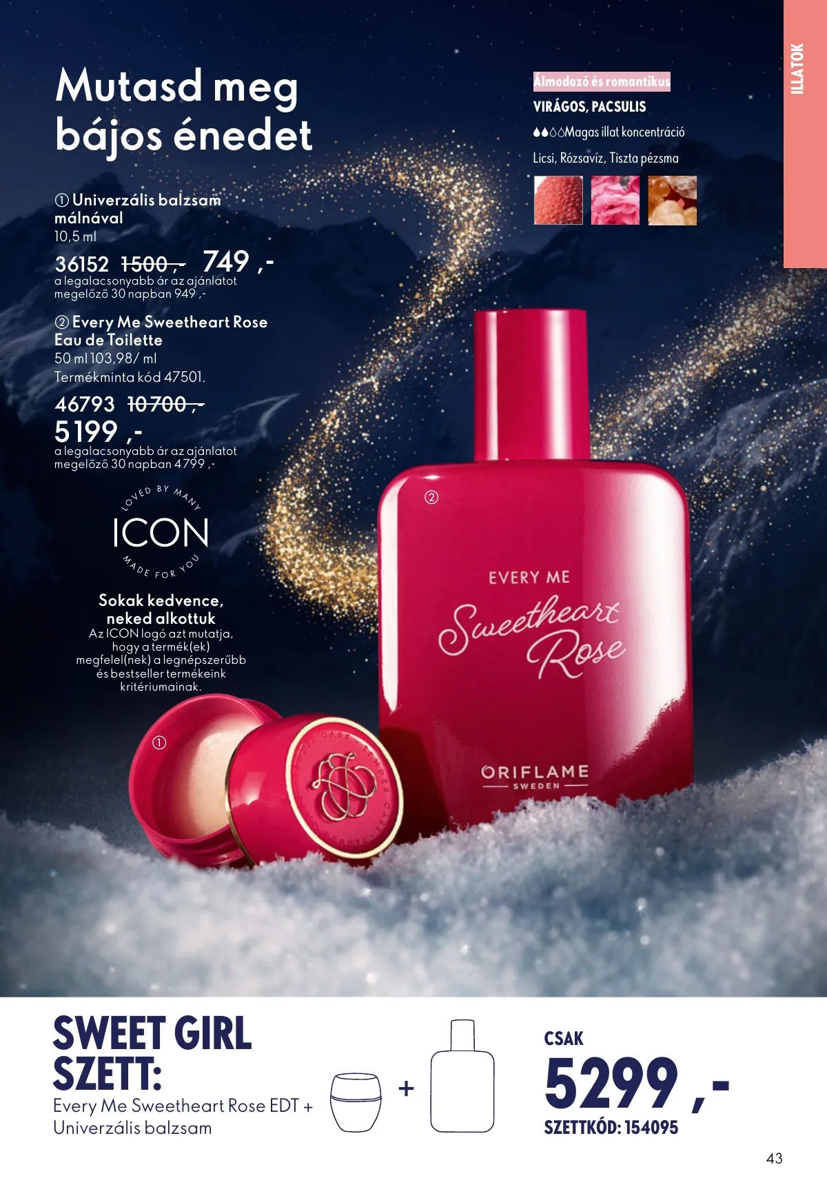 Oriflame akciós újság 11.12–12.02 – 43. oldal