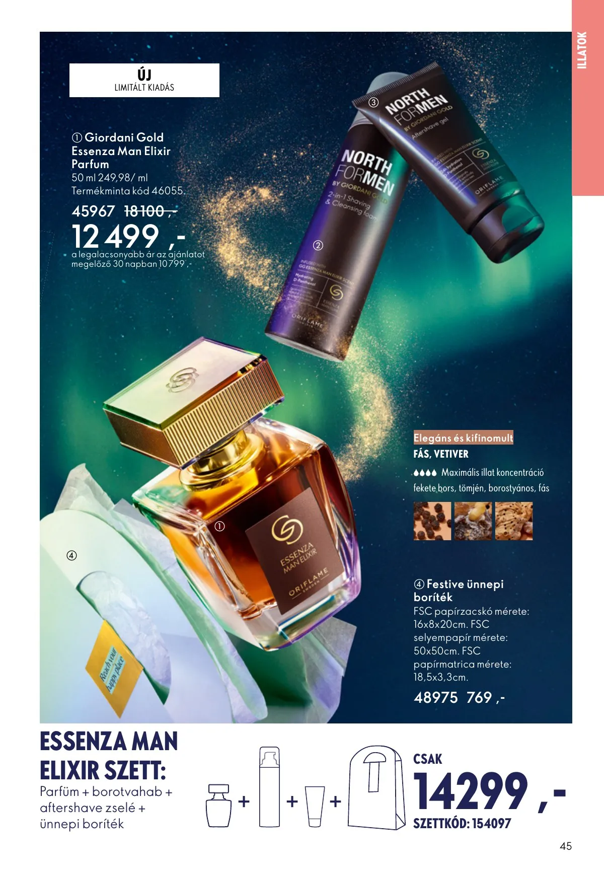 Oriflame akciós újság 11.12–12.02 – 45. oldal
