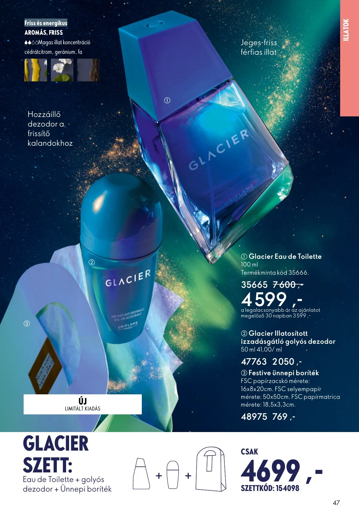 Oriflame akciós újság 11.12–12.02 – 47. oldal