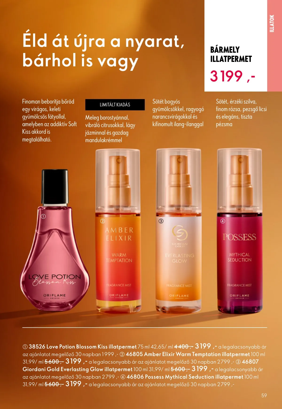 Oriflame akciós újság 11.12–12.02 – 59. oldal