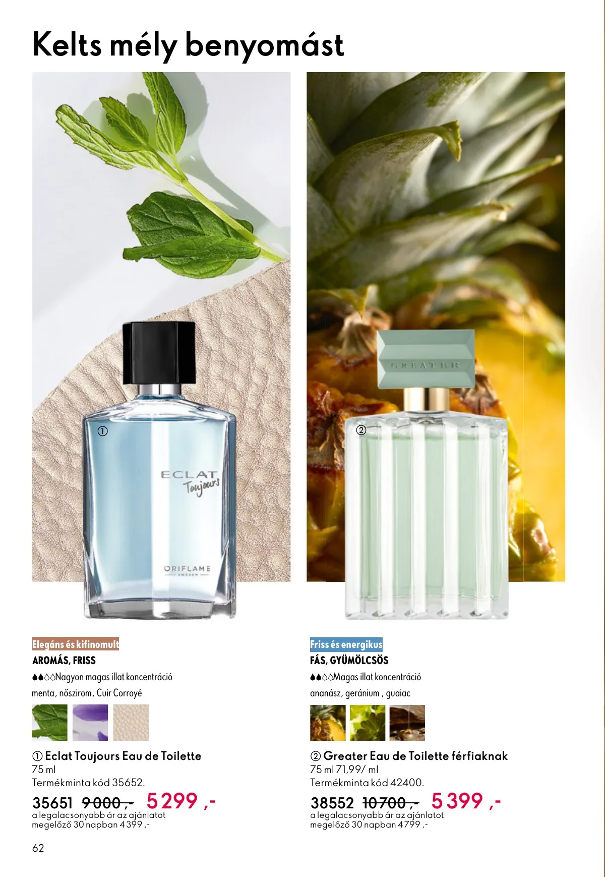 Oriflame akciós újság 11.12–12.02 – 62. oldal