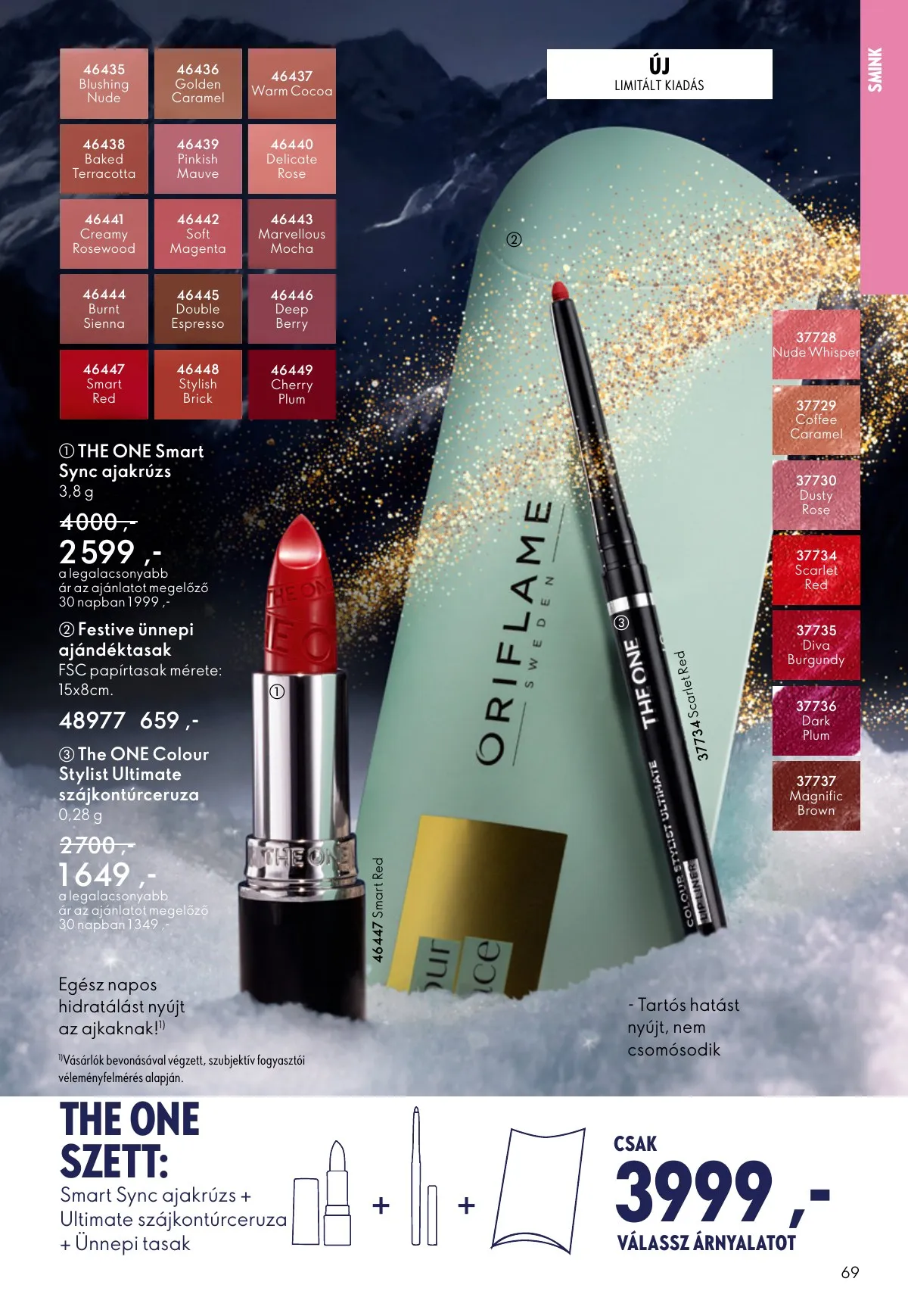 Oriflame akciós újság 11.12–12.02 – 69. oldal