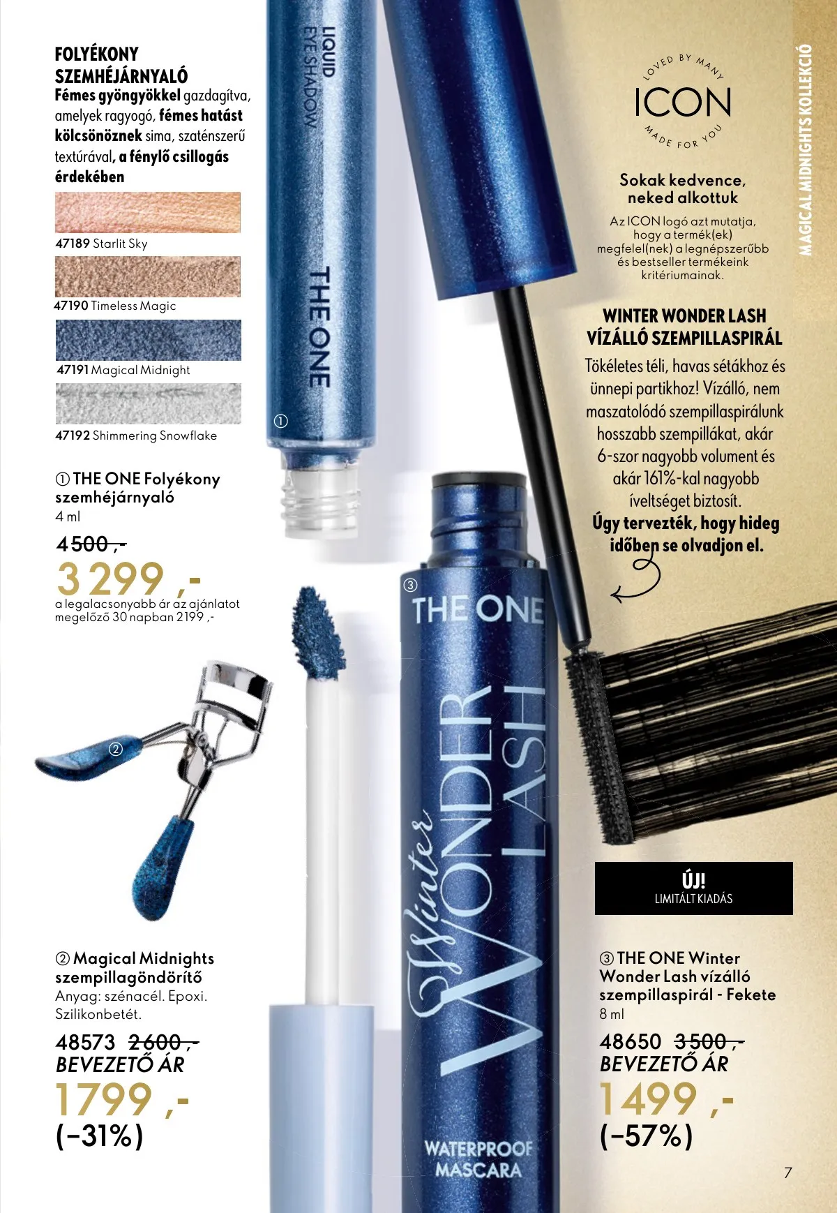 Oriflame akciós újság 11.12–12.02 – 7. oldal