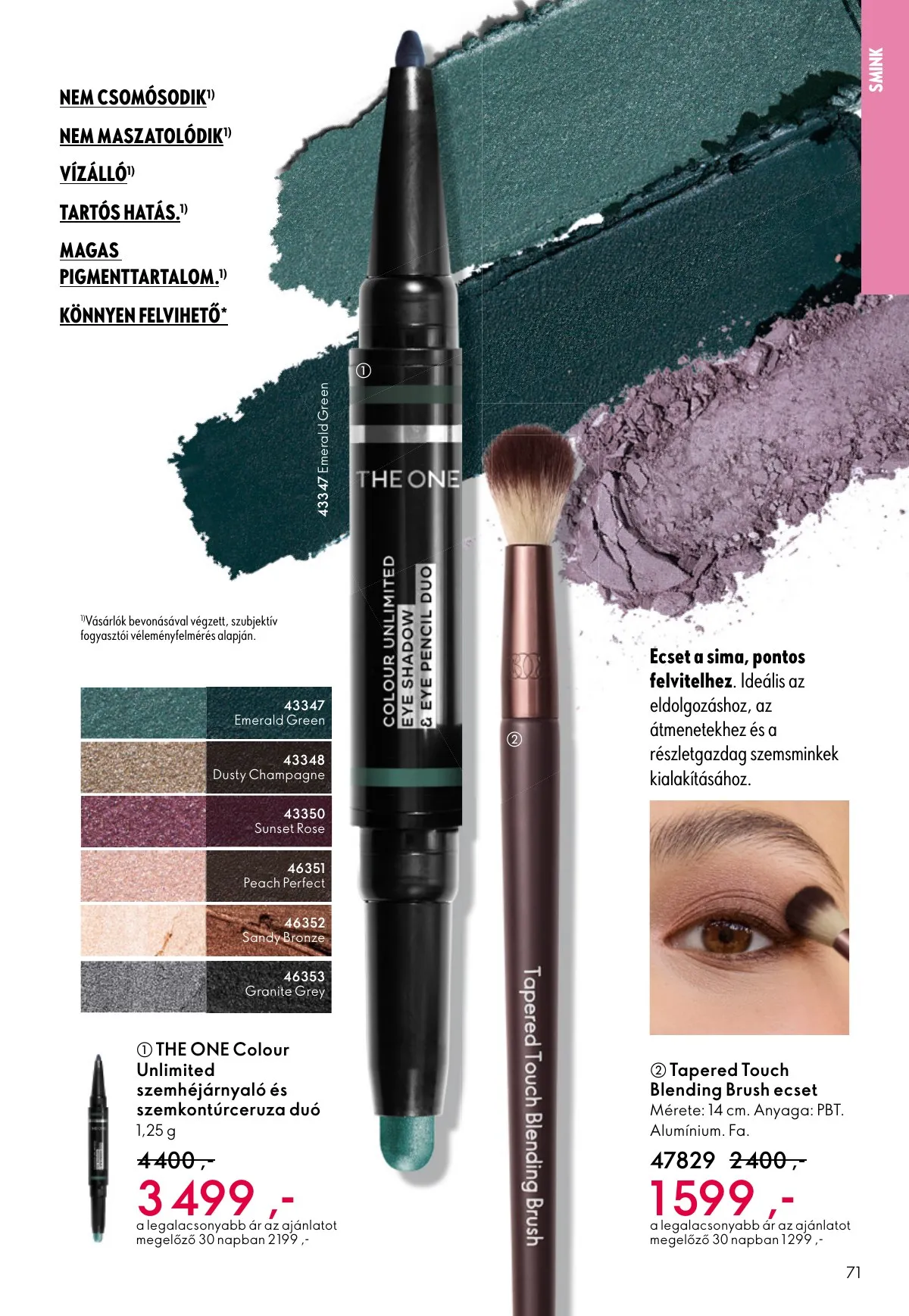 Oriflame akciós újság 11.12–12.02 – 71. oldal