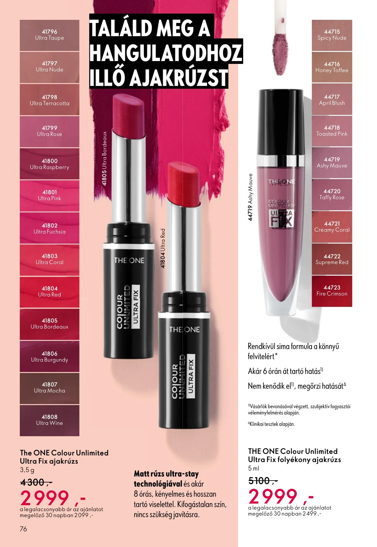 Oriflame akciós újság 11.12–12.02 – 76. oldal