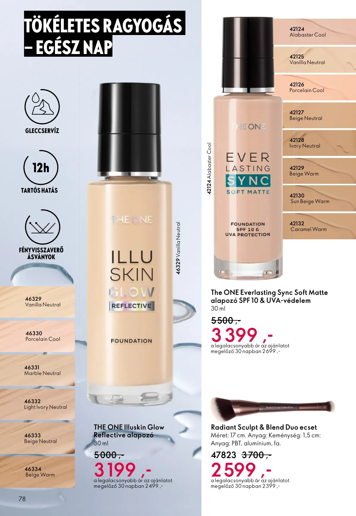 Oriflame akciós újság 11.12–12.02 – 78. oldal