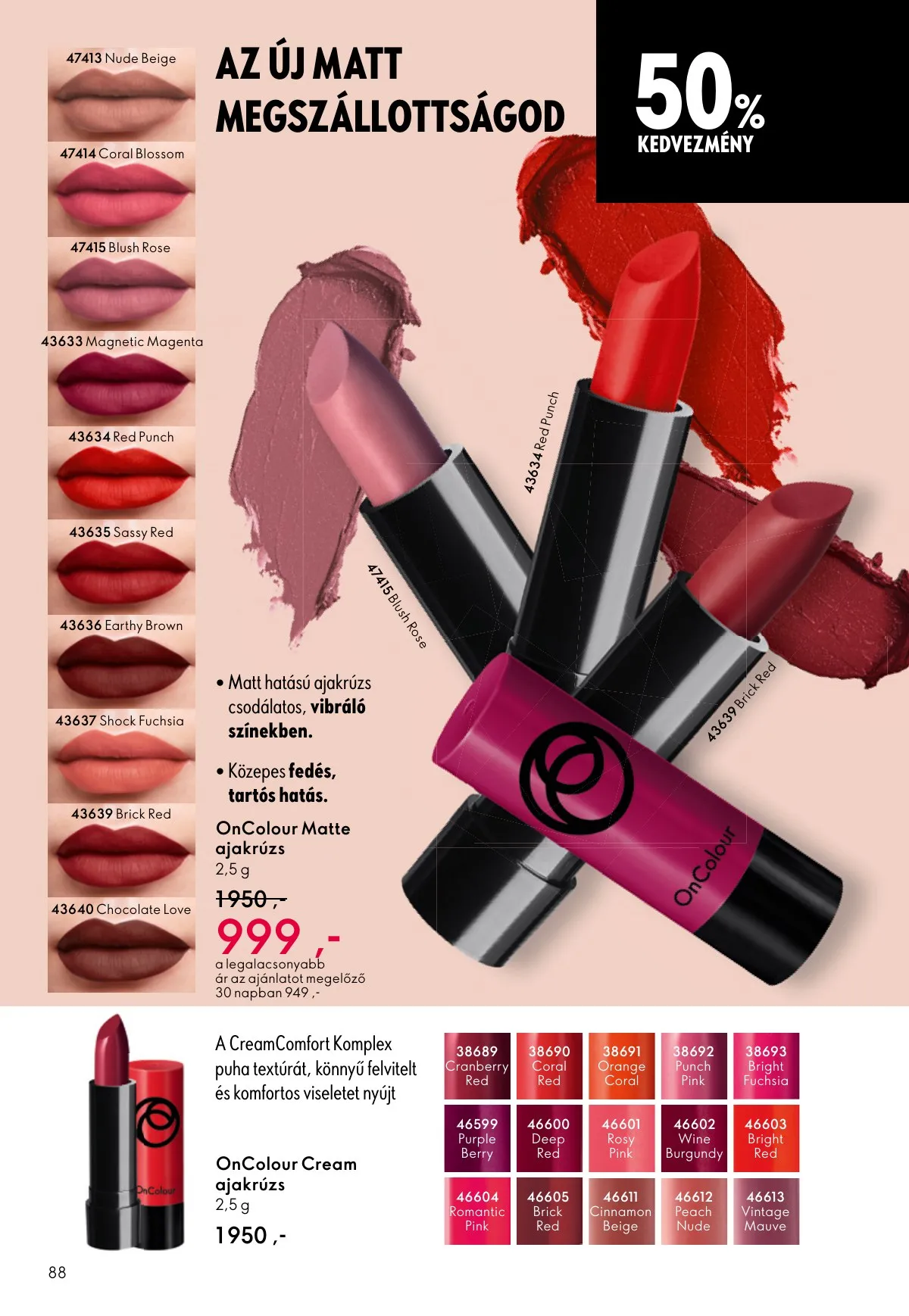 Oriflame akciós újság 11.12–12.02 – 88. oldal