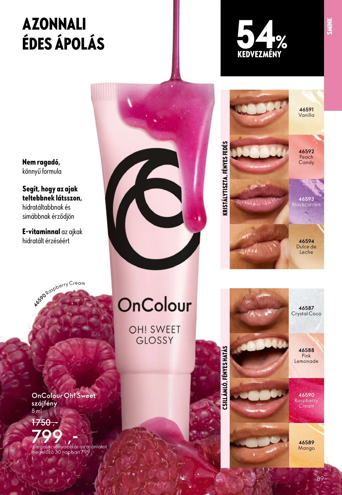 Oriflame akciós újság 11.12–12.02 – 89. oldal