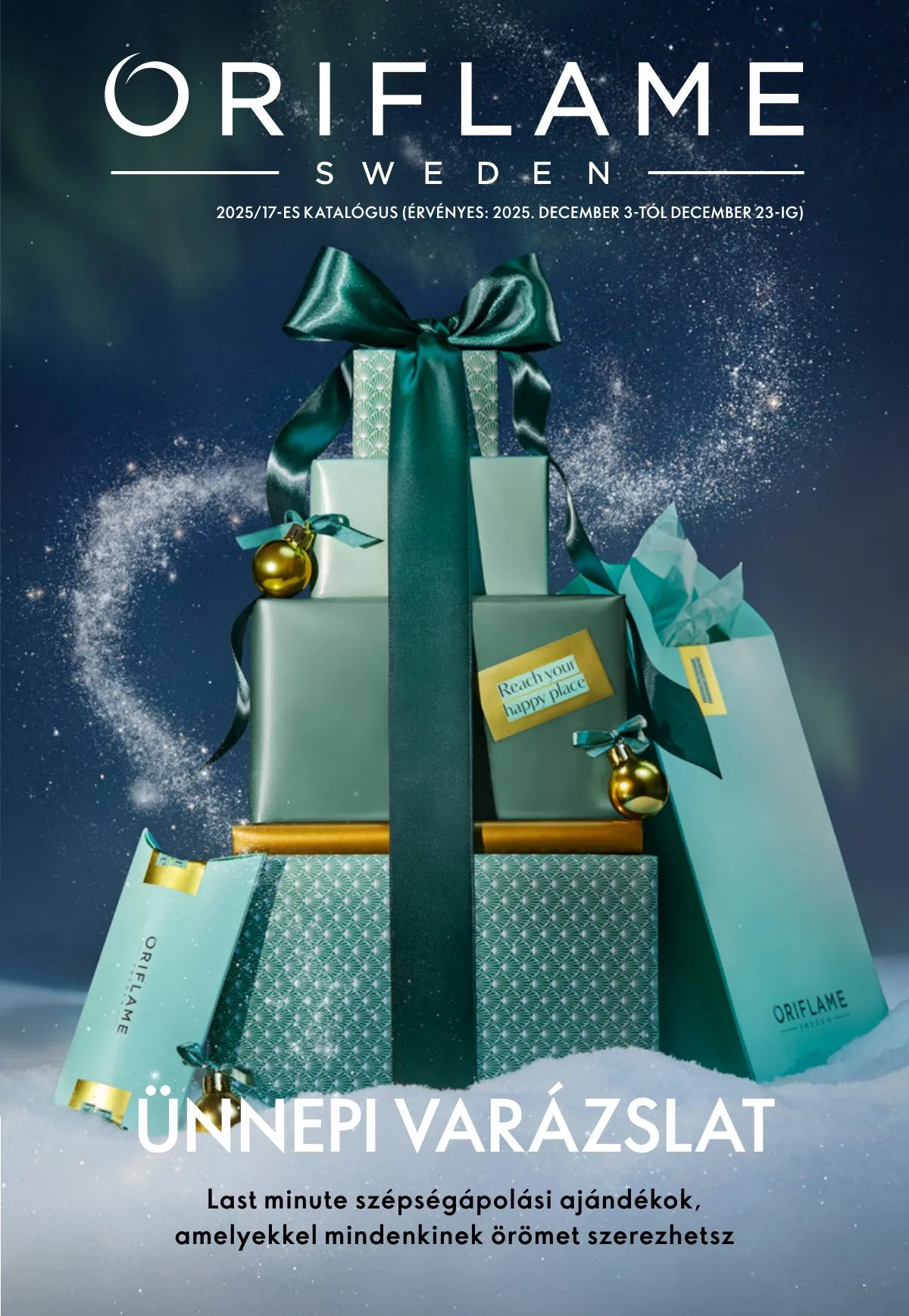 Oriflame akciós újság 12.03–12.23