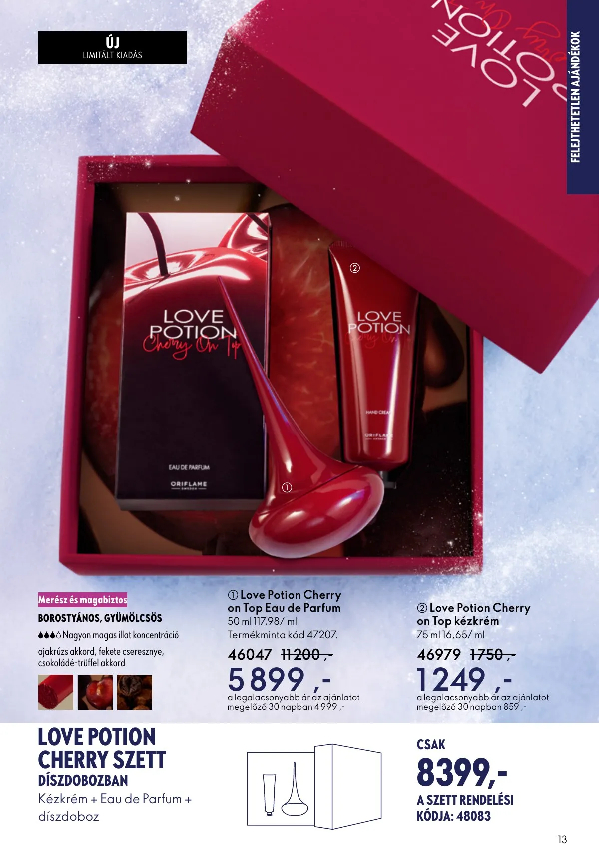 Oriflame akciós újság 12.03–12.23 – 13. oldal