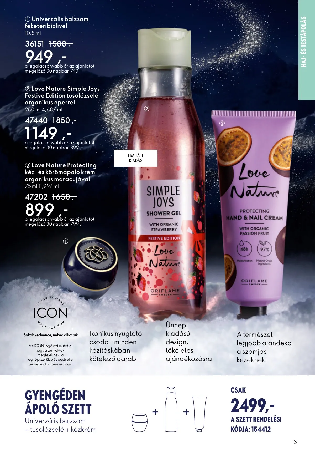 Oriflame akciós újság 12.03–12.23 – 131. oldal