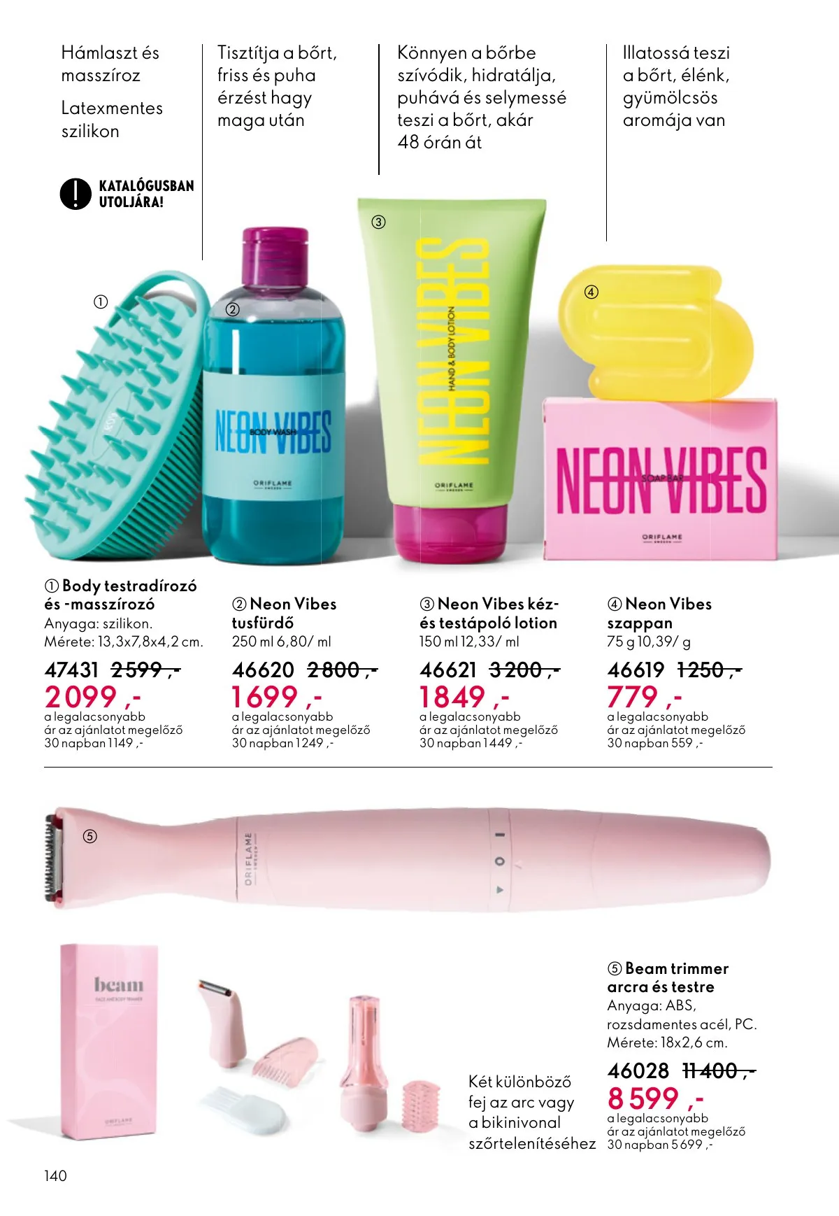 Oriflame akciós újság 12.03–12.23 – 140. oldal
