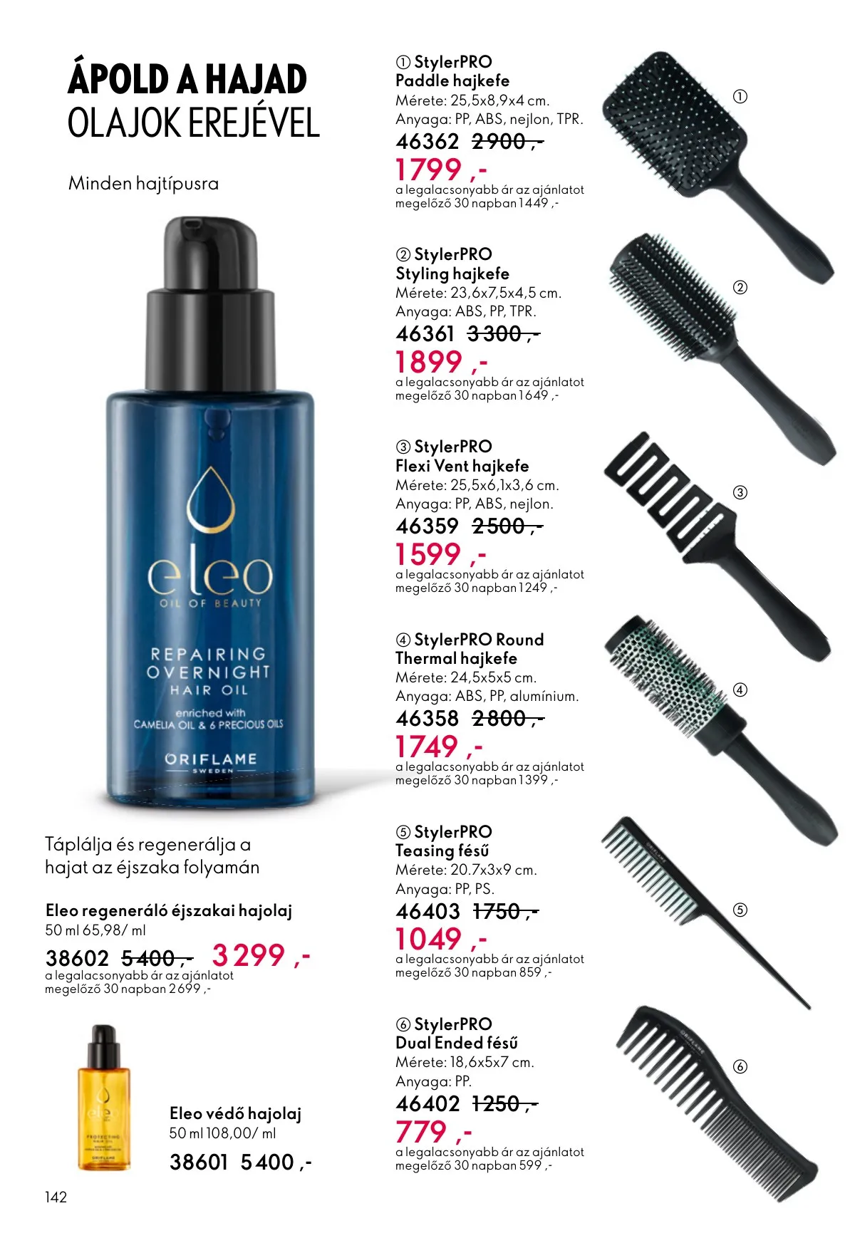 Oriflame akciós újság 12.03–12.23 – 142. oldal
