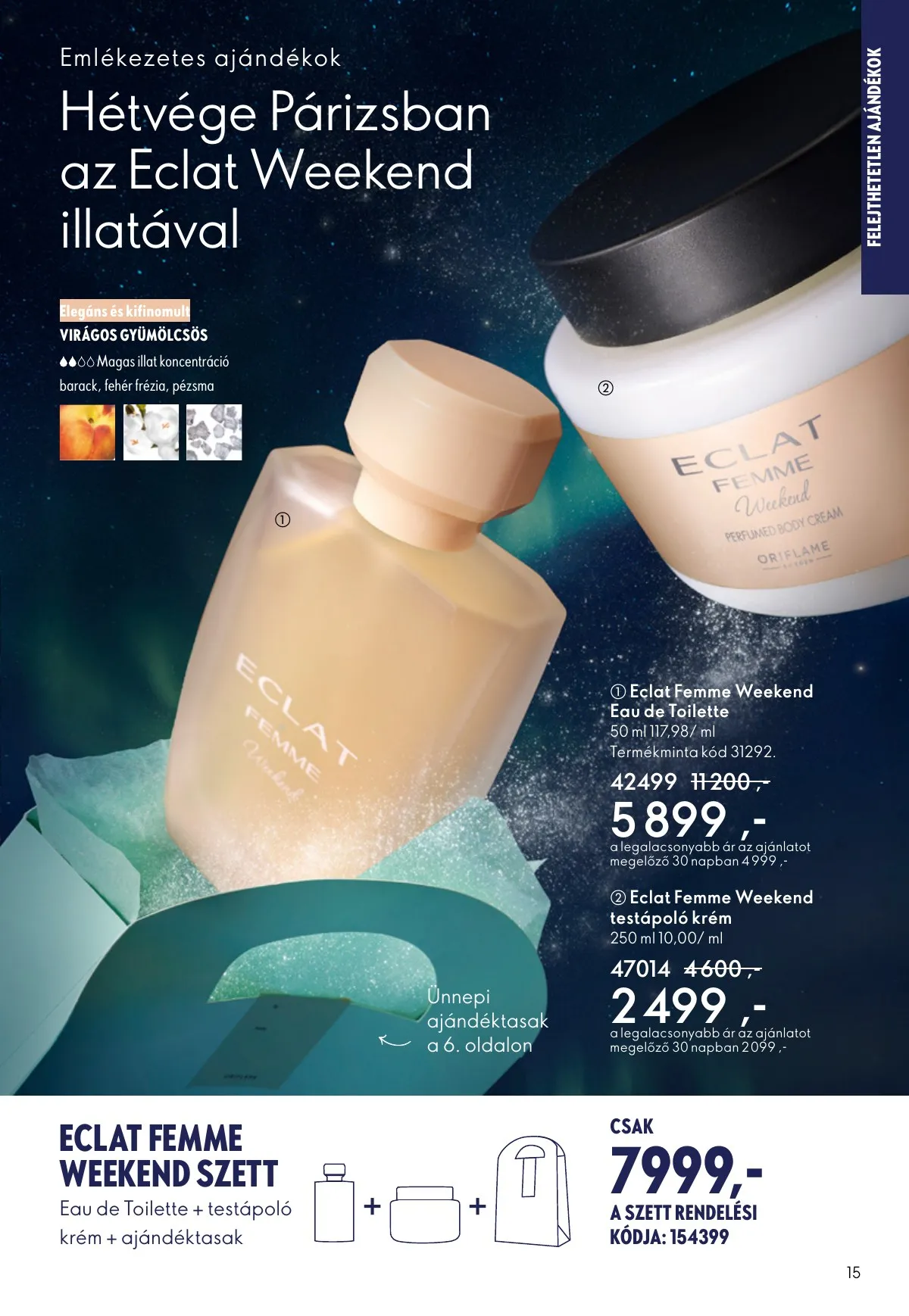 Oriflame akciós újság 12.03–12.23 – 15. oldal