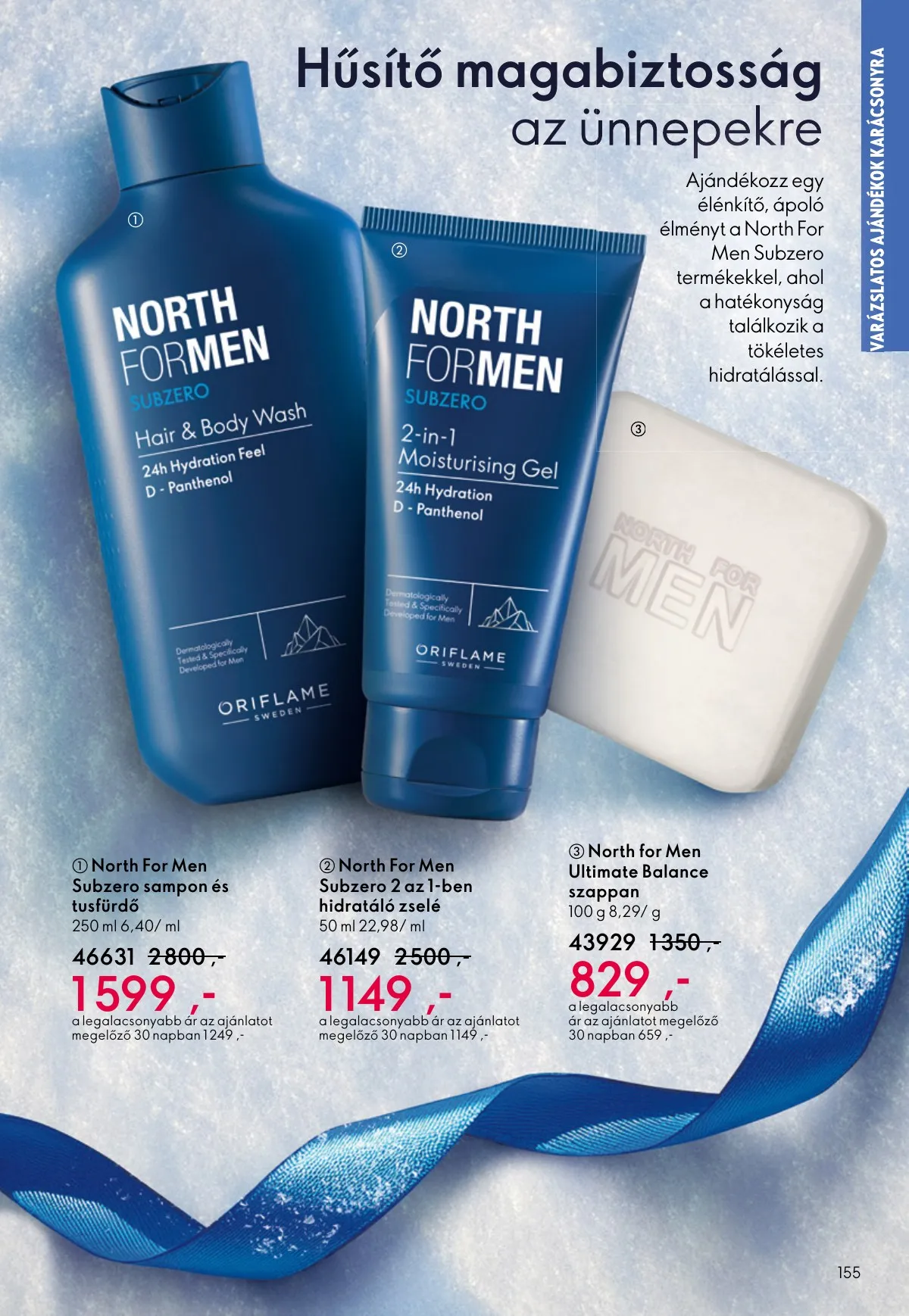 Oriflame akciós újság 12.03–12.23 – 155. oldal