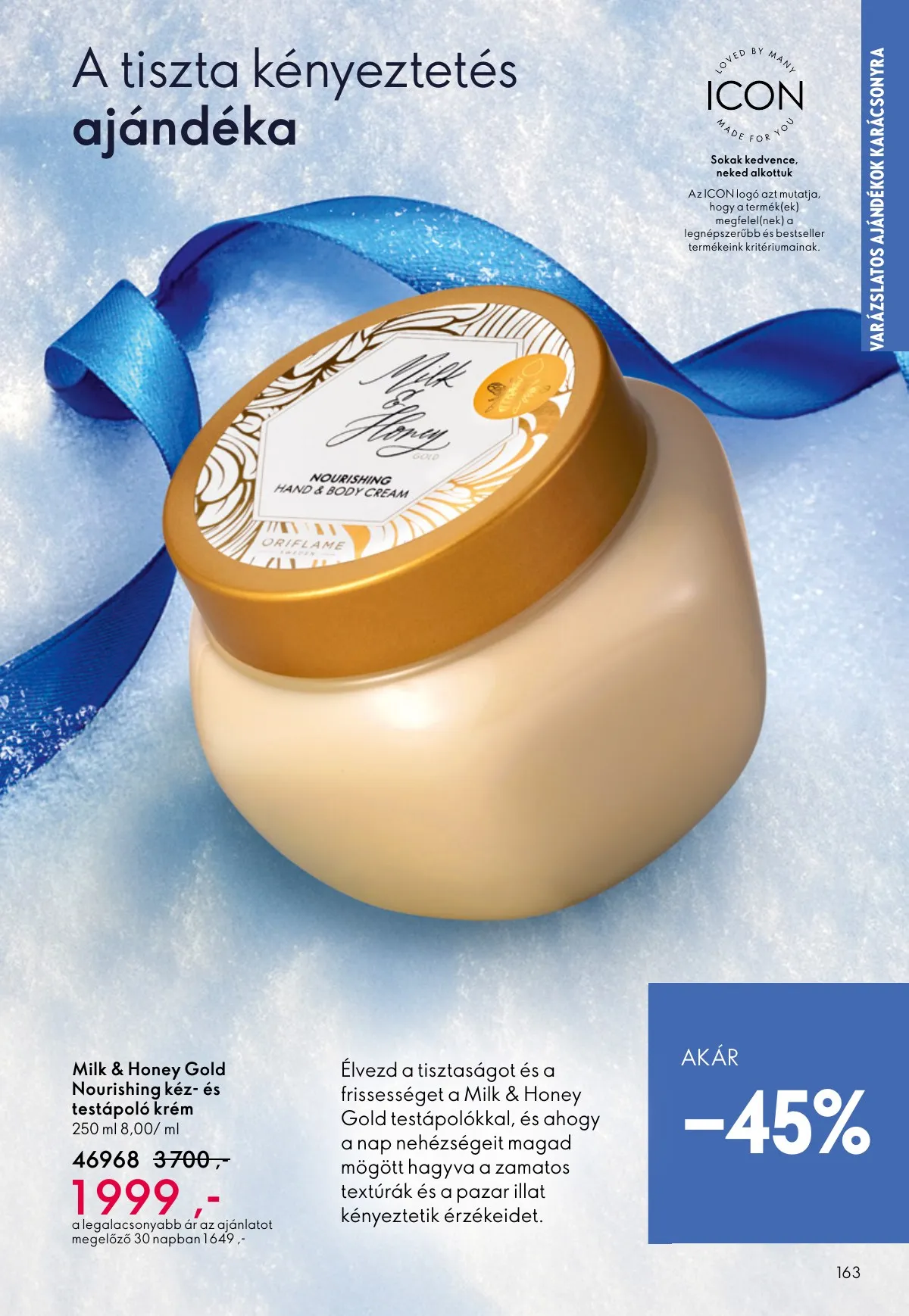 Oriflame akciós újság 12.03–12.23 – 163. oldal