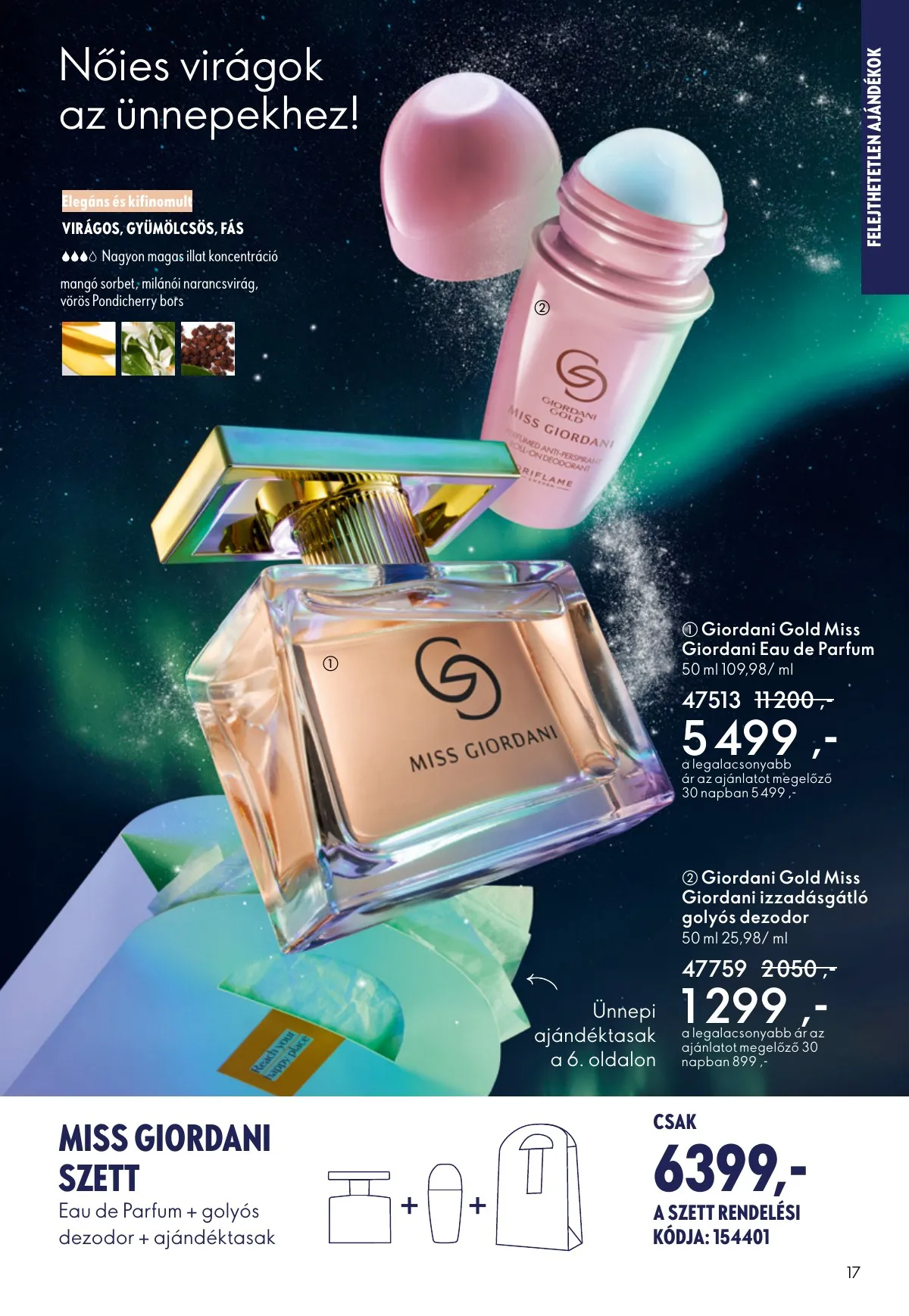 Oriflame akciós újság 12.03–12.23 – 17. oldal