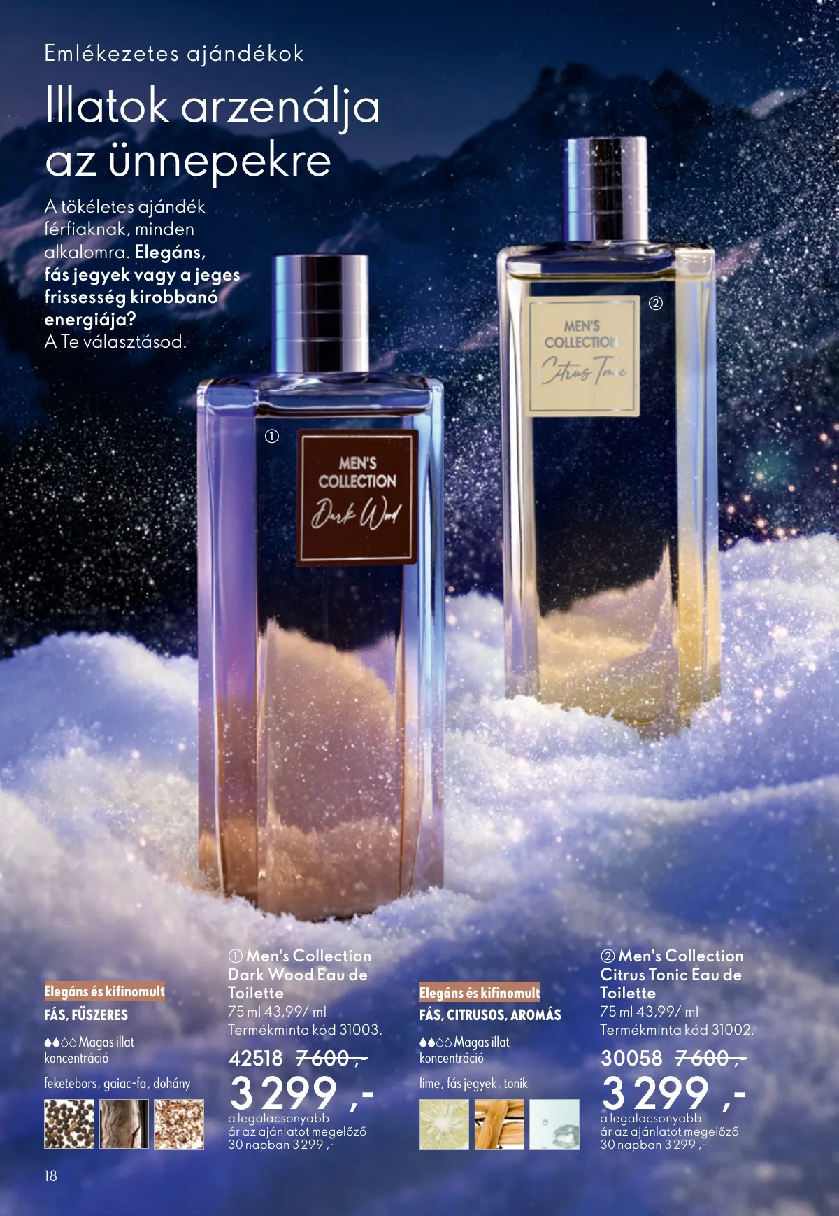 Oriflame akciós újság 12.03–12.23 – 18. oldal