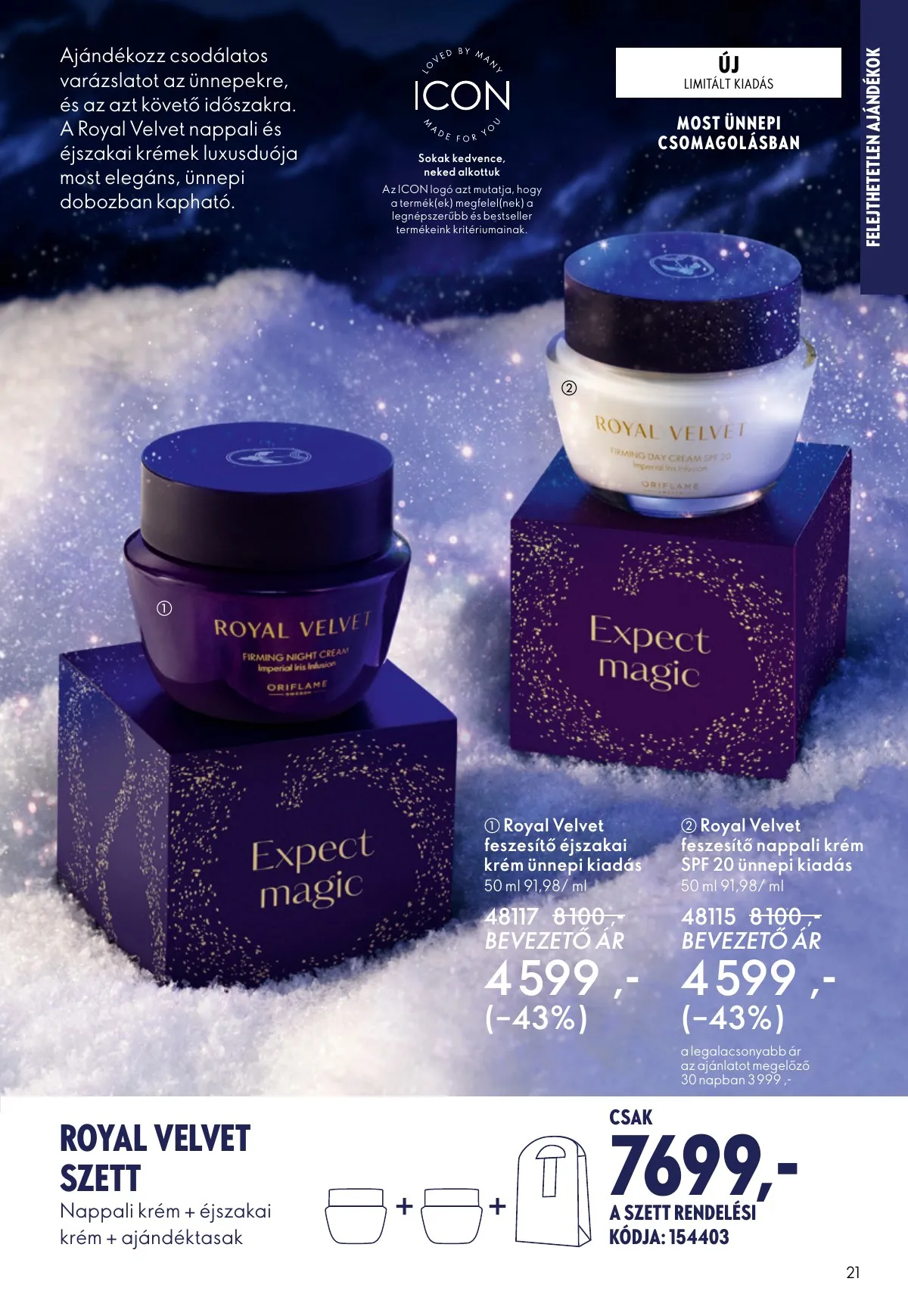 Oriflame akciós újság 12.03–12.23 – 21. oldal
