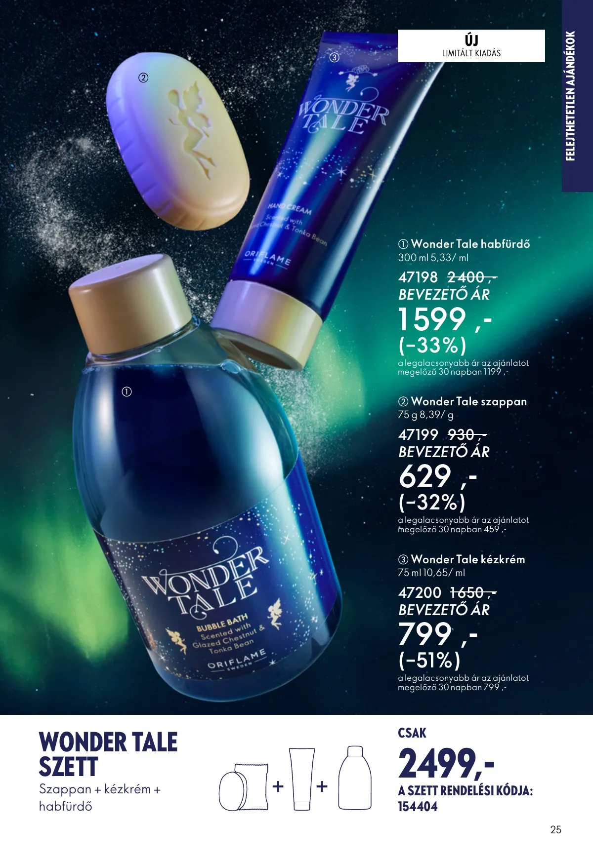 Oriflame akciós újság 12.03–12.23 – 25. oldal