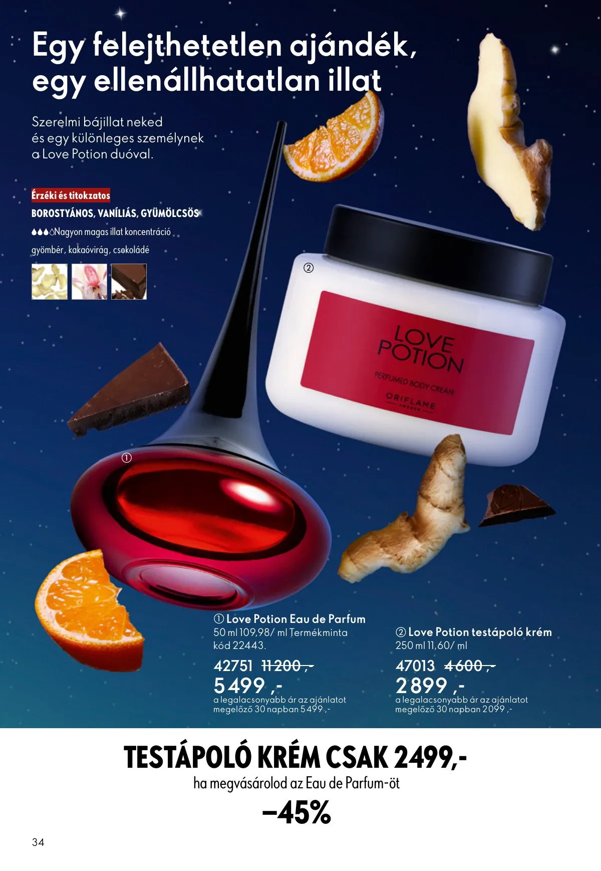 Oriflame akciós újság 12.03–12.23 – 34. oldal