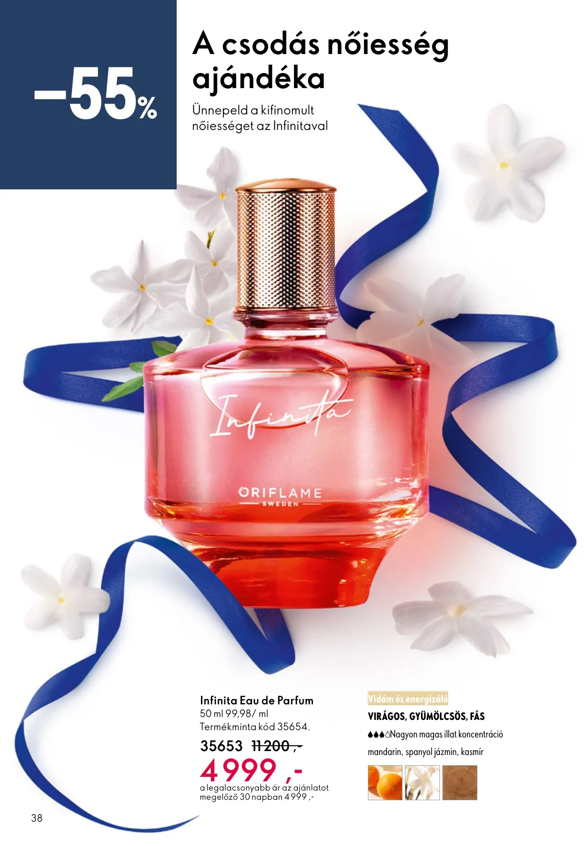 Oriflame akciós újság 12.03–12.23 – 38. oldal