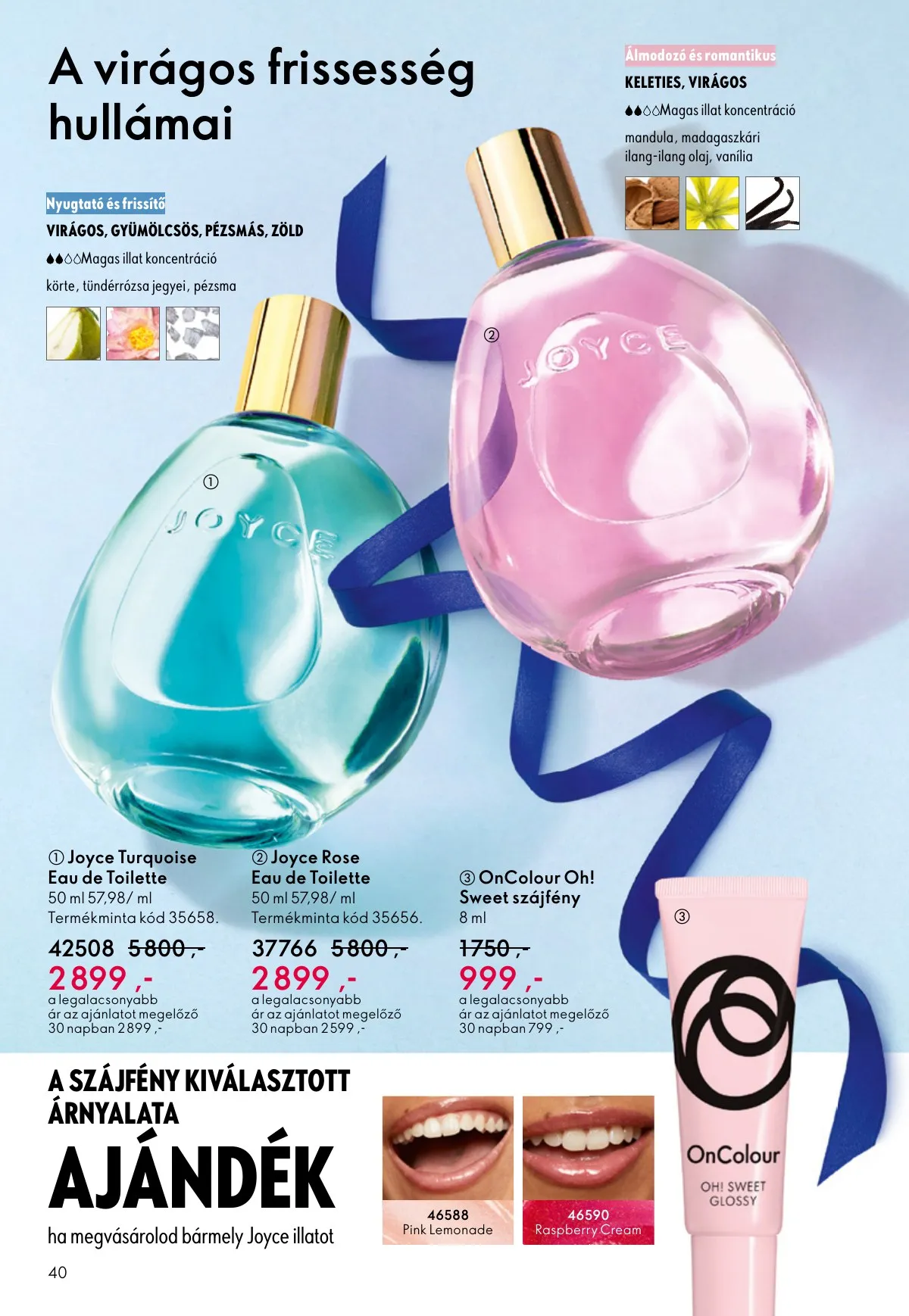 Oriflame akciós újság 12.03–12.23 – 40. oldal
