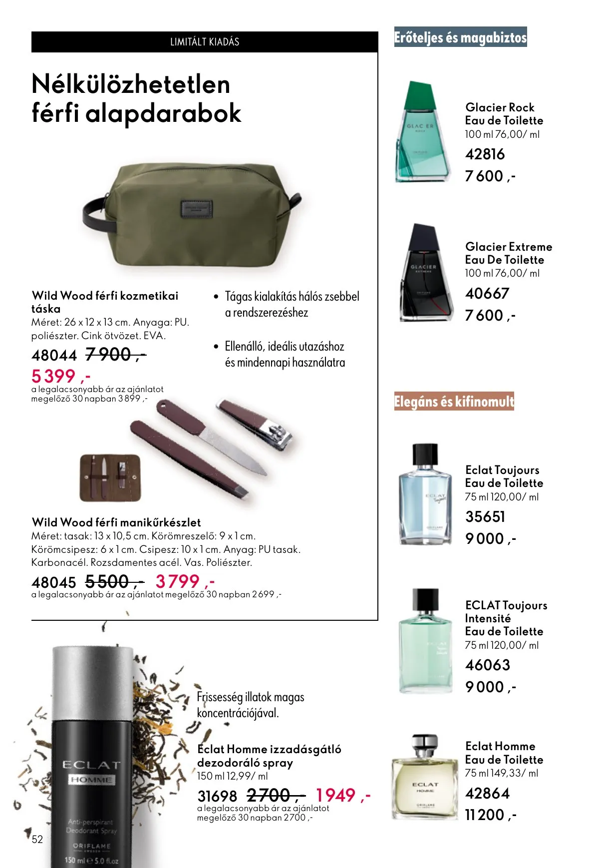 Oriflame akciós újság 12.03–12.23 – 52. oldal