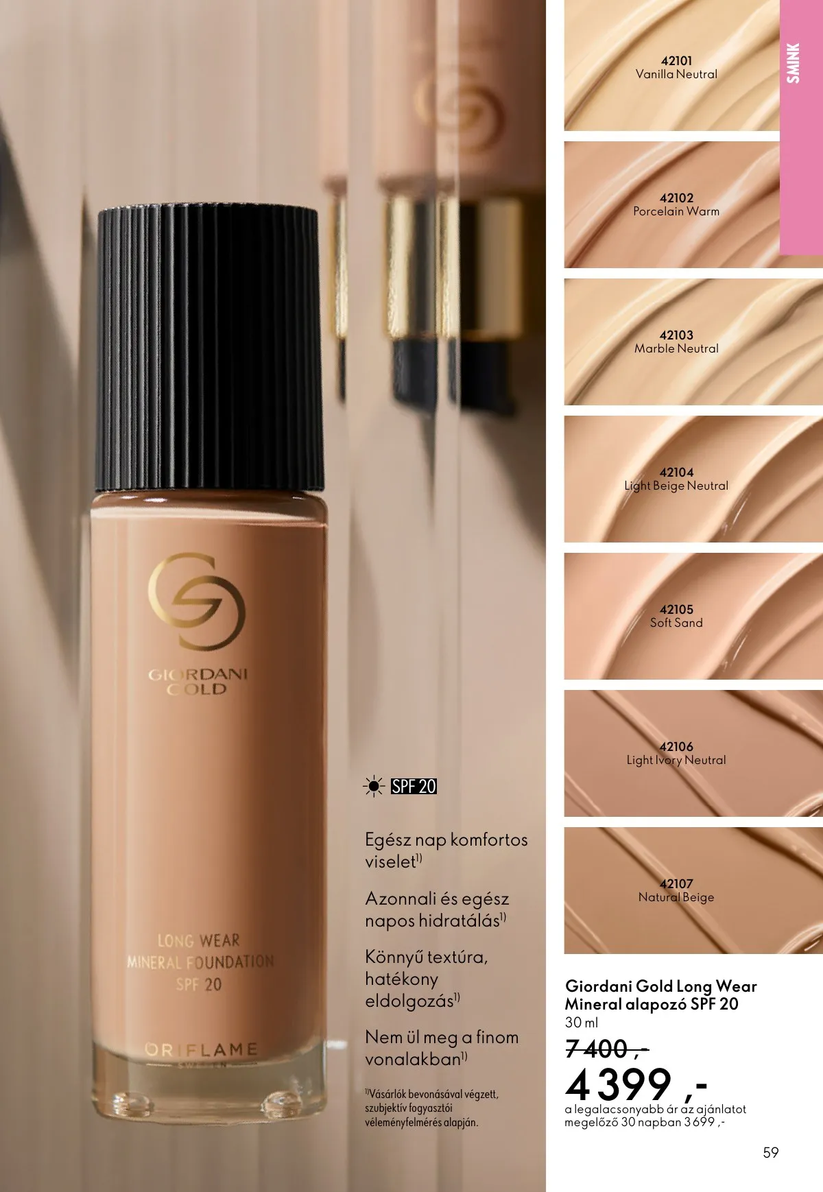Oriflame akciós újság 12.03–12.23 – 59. oldal