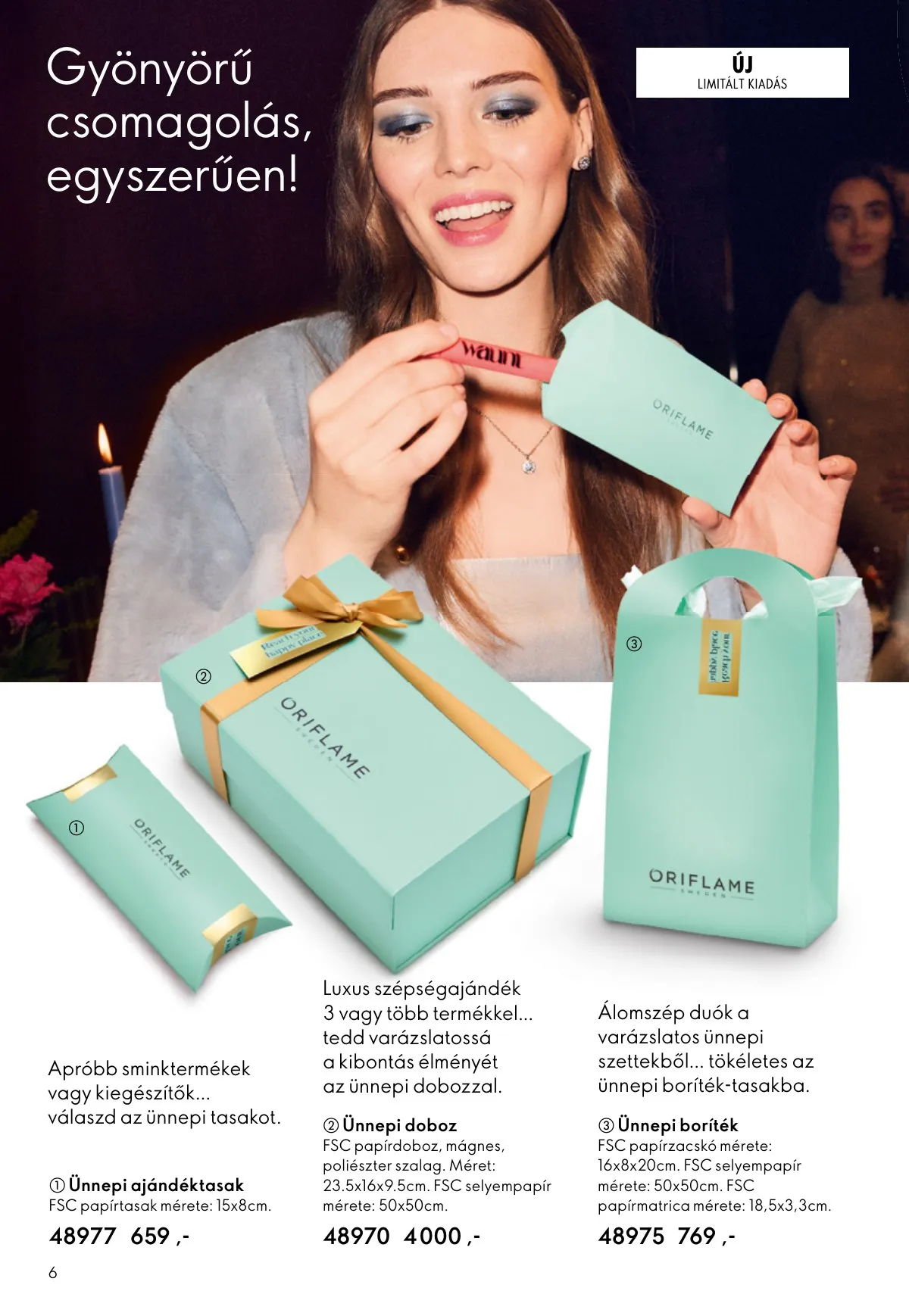 Oriflame akciós újság 12.03–12.23 – 6. oldal