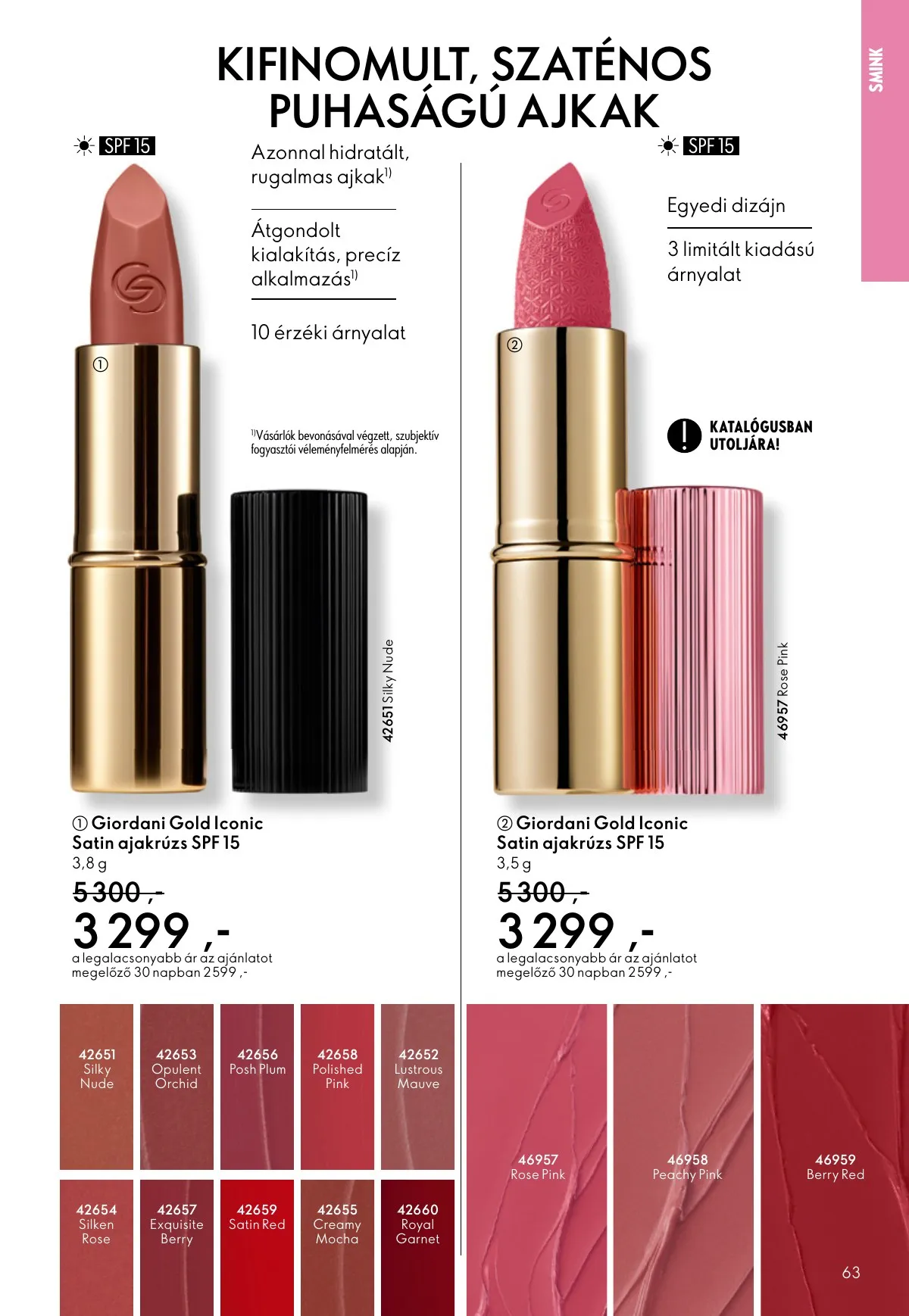 Oriflame akciós újság 12.03–12.23 – 63. oldal