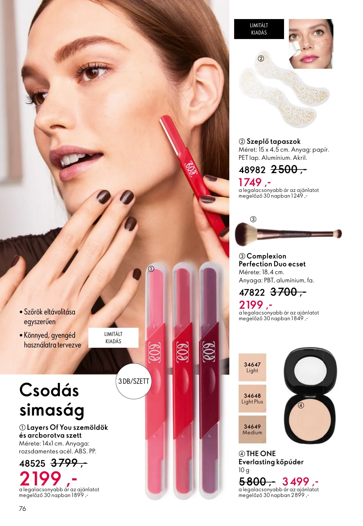 Oriflame akciós újság 12.03–12.23 – 76. oldal