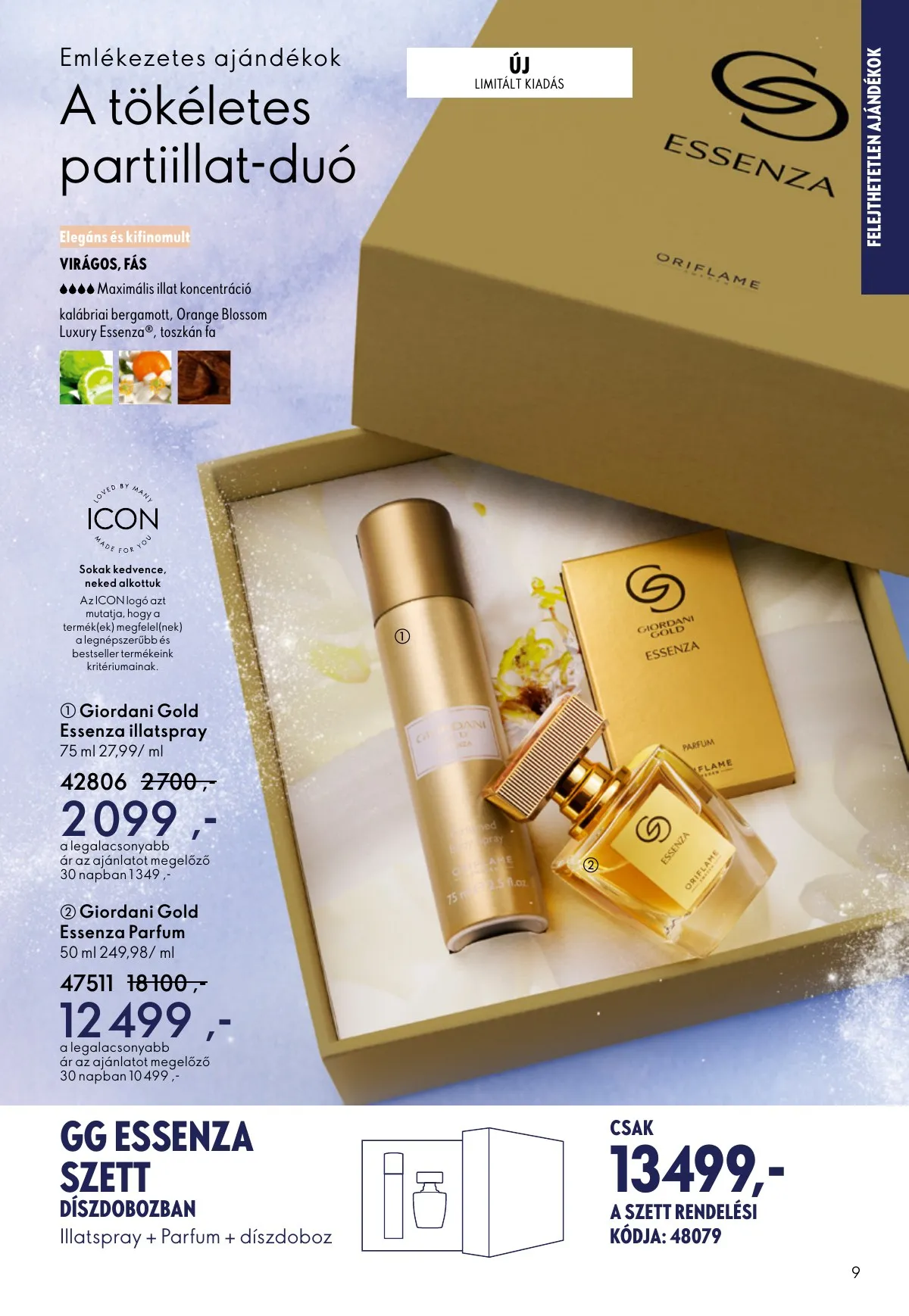 Oriflame akciós újság 12.03–12.23 – 9. oldal