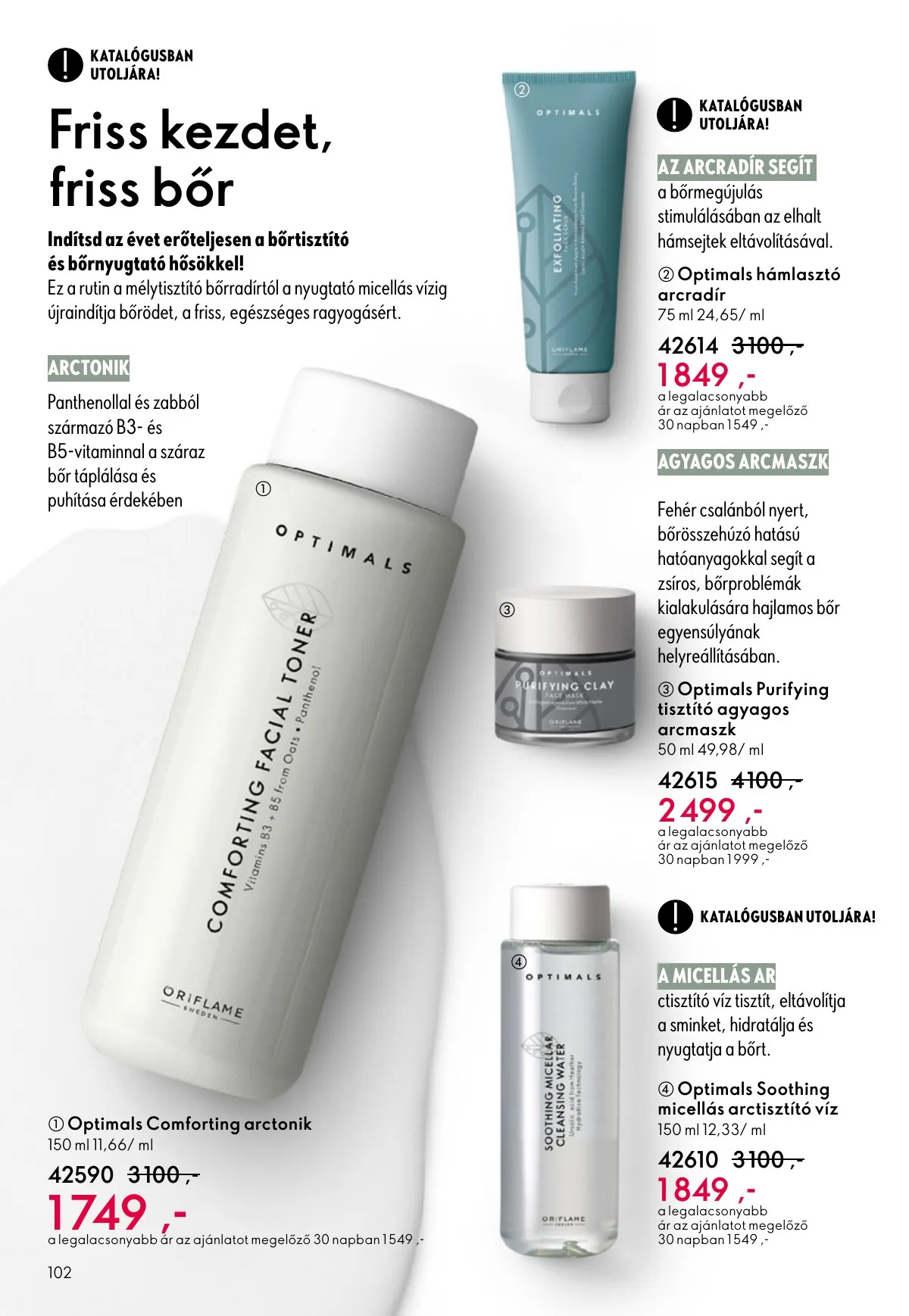 Oriflame akciós újság 12.24–01.20 – 102. oldal