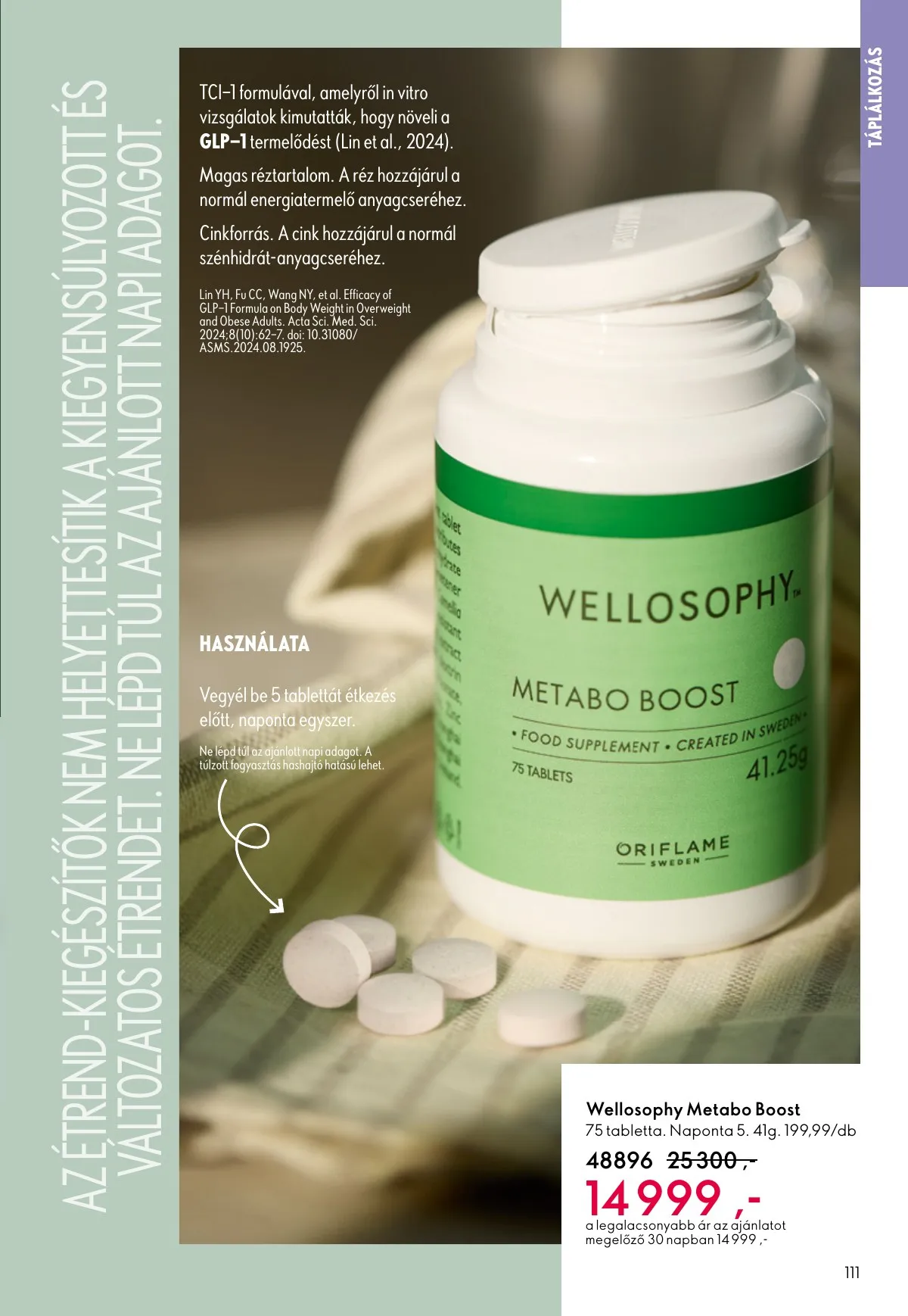 Oriflame akciós újság 12.24–01.20 – 111. oldal