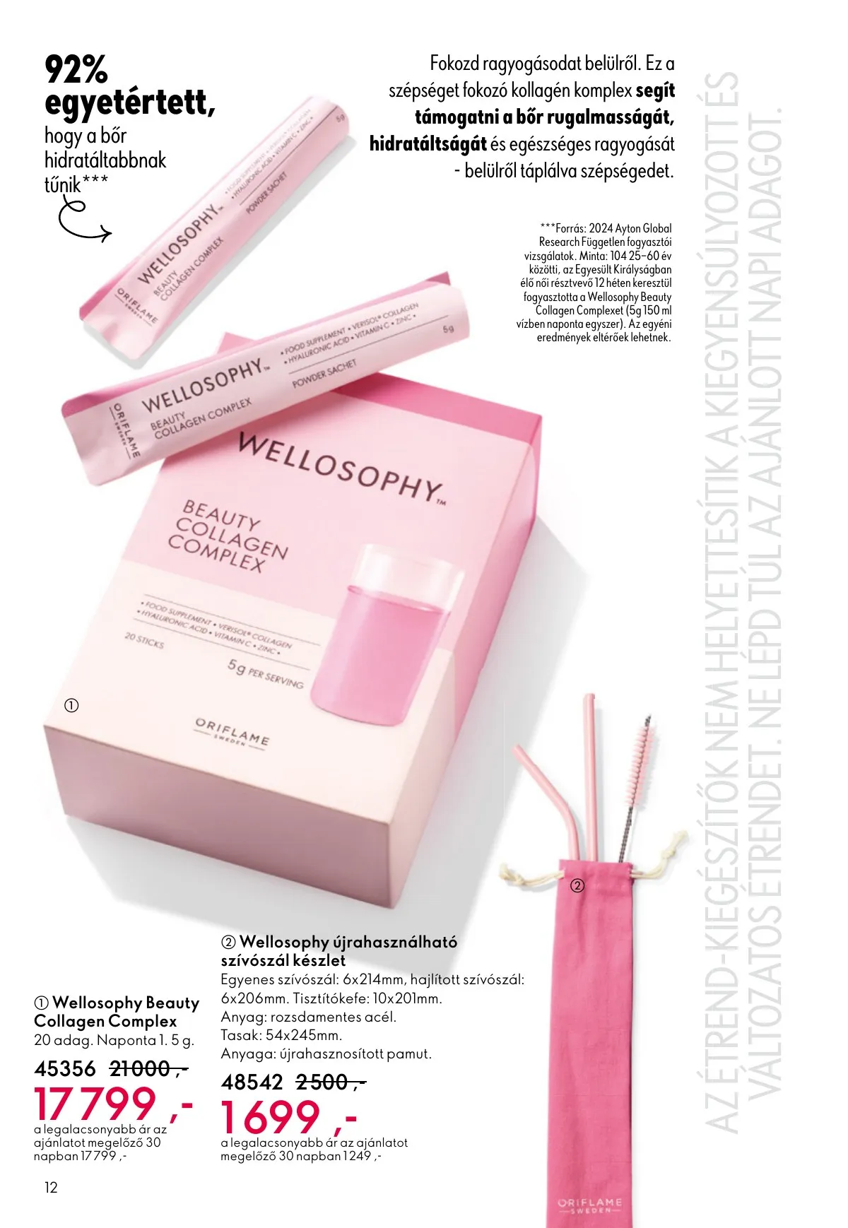 Oriflame akciós újság 12.24–01.20 – 12. oldal