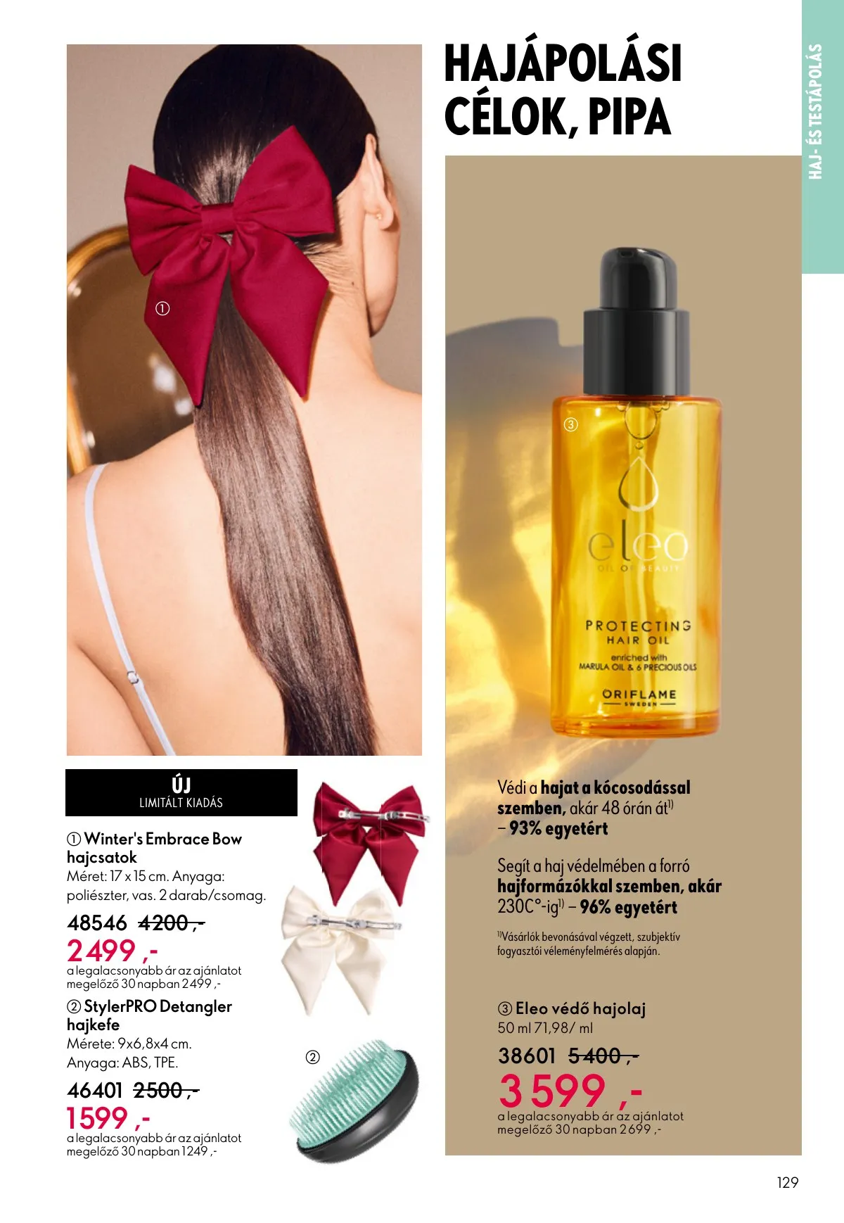 Oriflame akciós újság 12.24–01.20 – 129. oldal