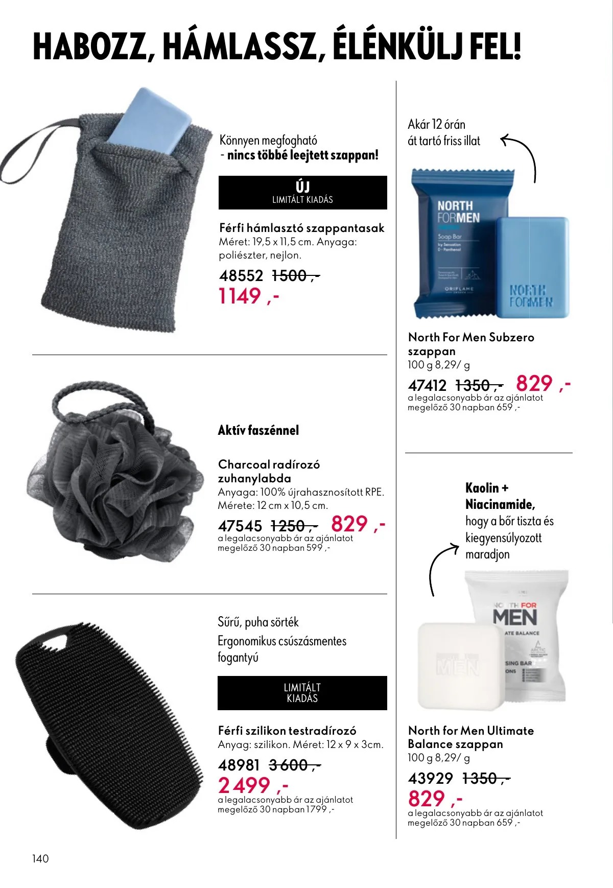 Oriflame akciós újság 12.24–01.20 – 140. oldal