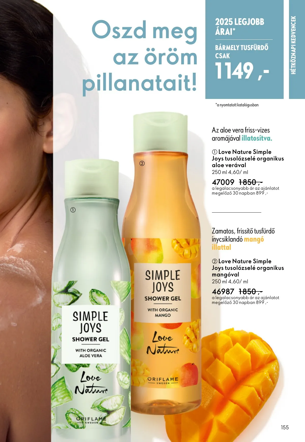 Oriflame akciós újság 12.24–01.20 – 155. oldal