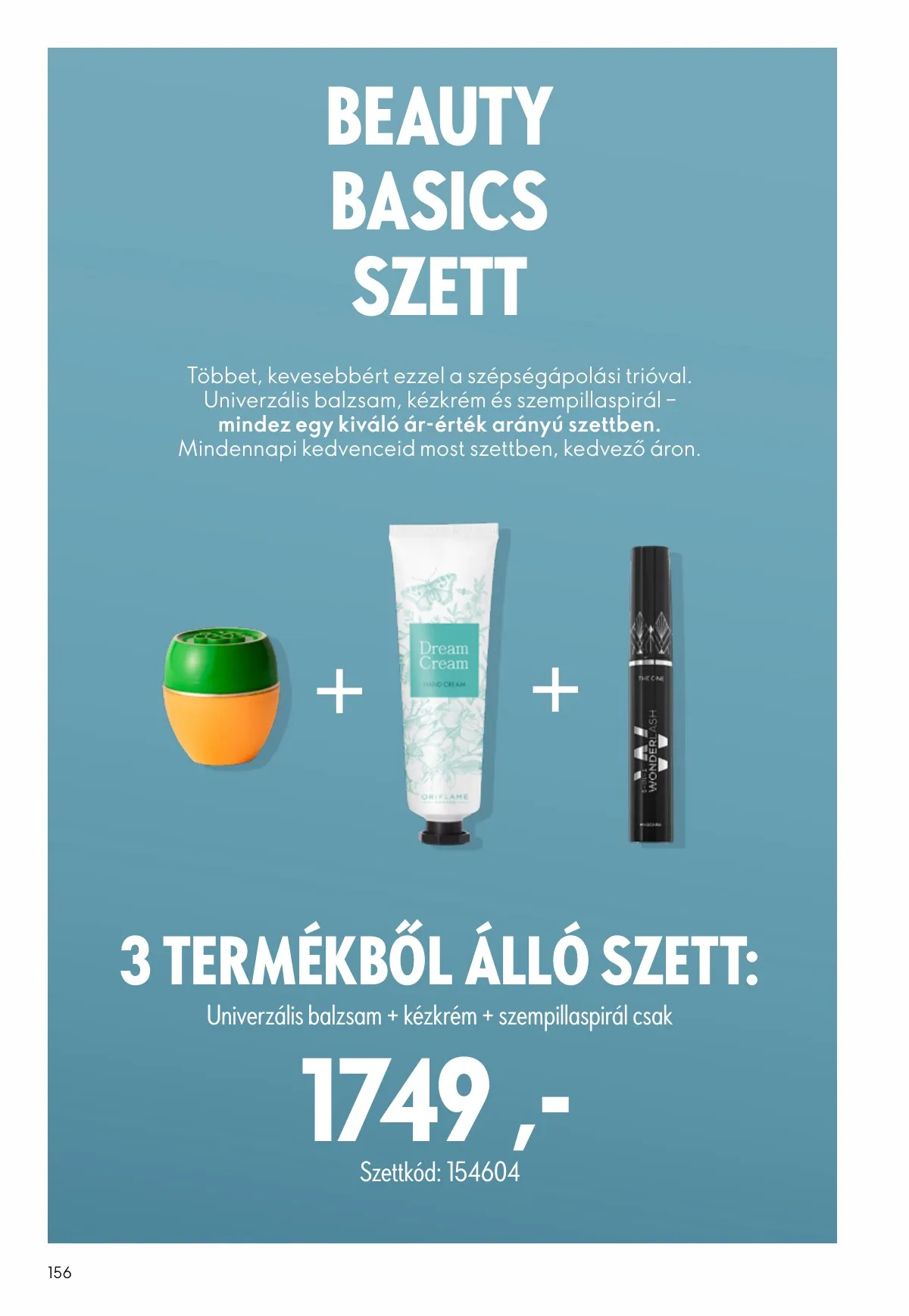 Oriflame akciós újság 12.24–01.20 – 156. oldal